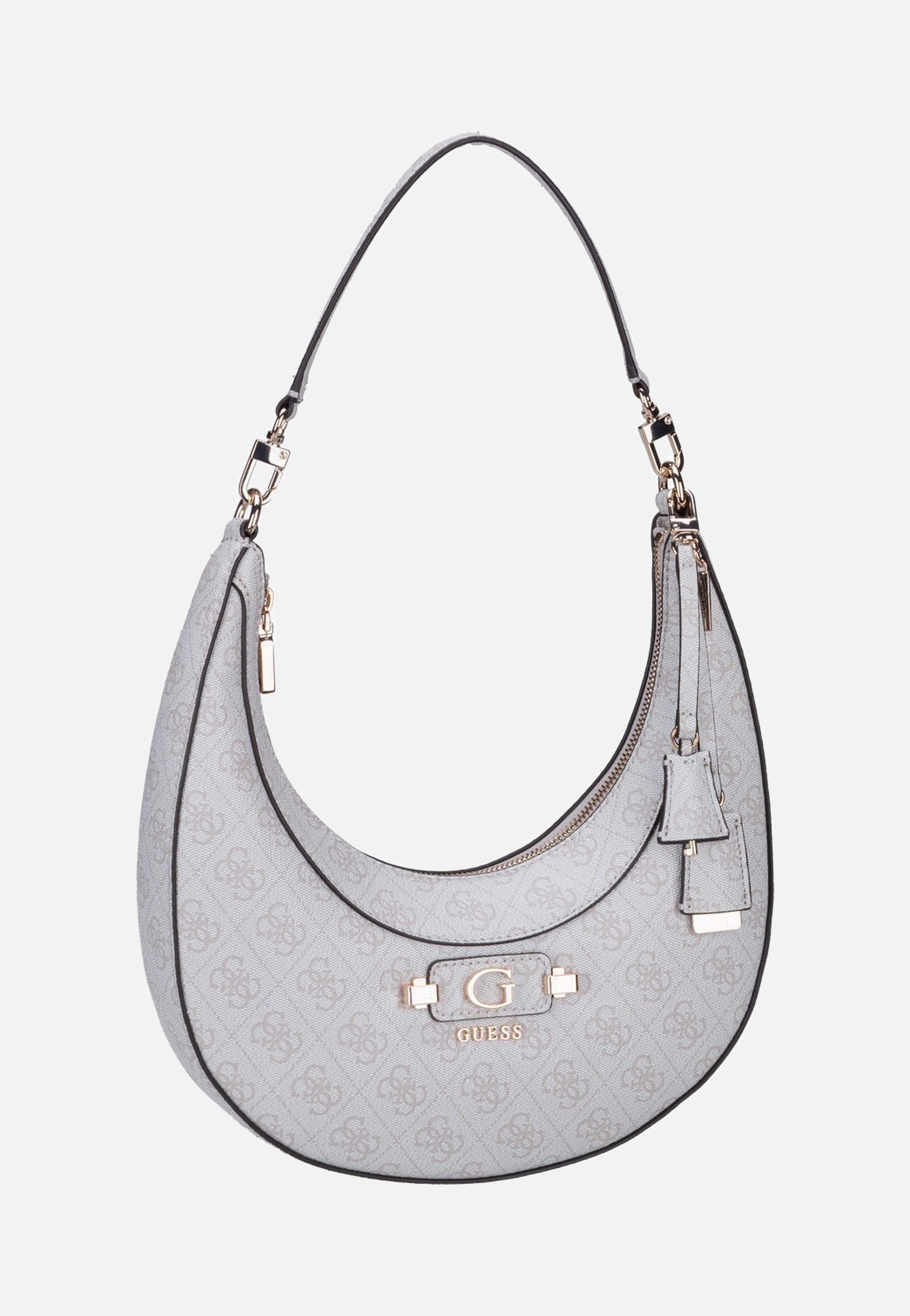 Guess Lindsey 49010 Bone Logo Hobo Bag