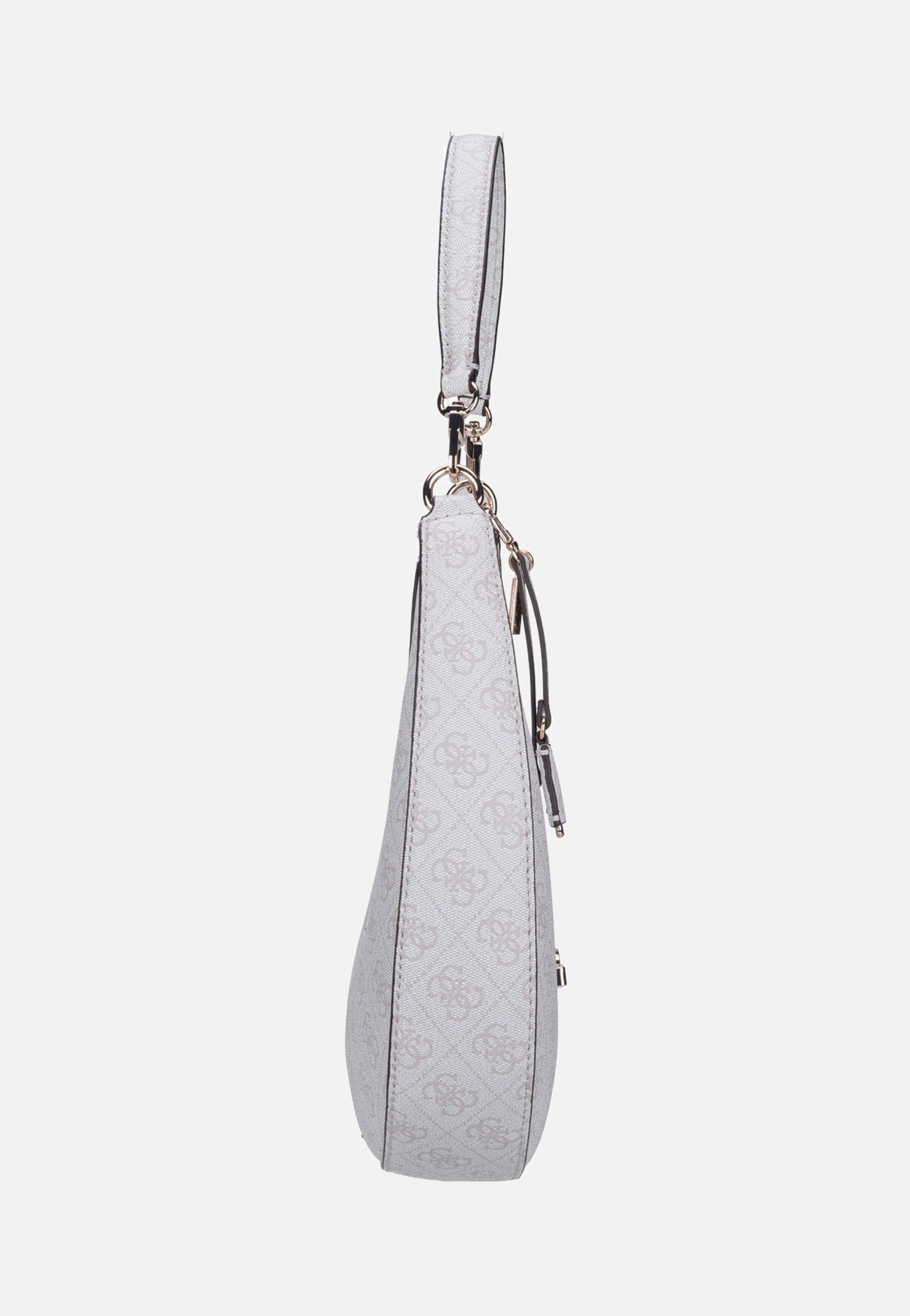 Guess Lindsey 49010 Bone Logo Hobo Bag