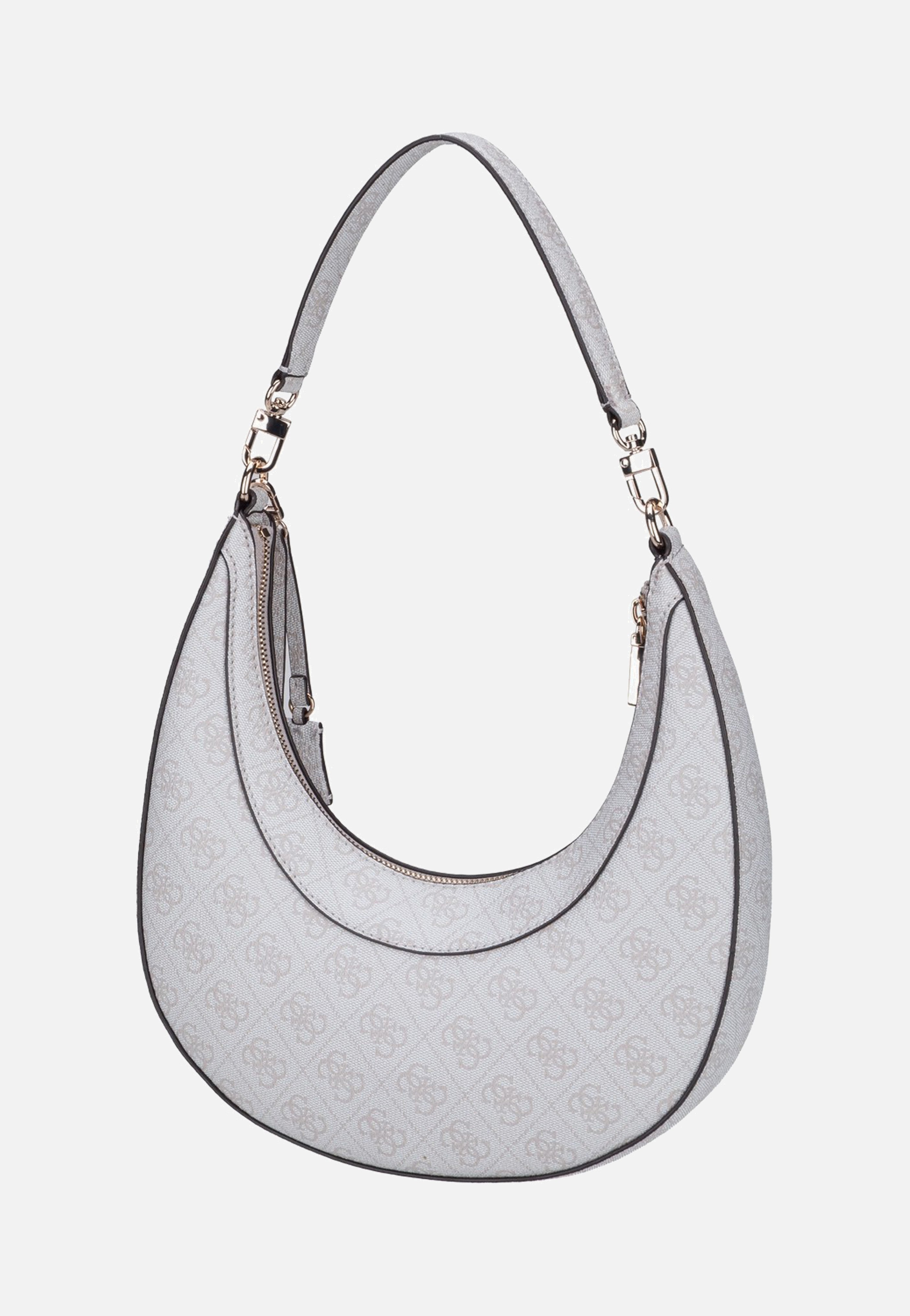 Guess Lindsey 49010 Bone Logo Hobo Bag