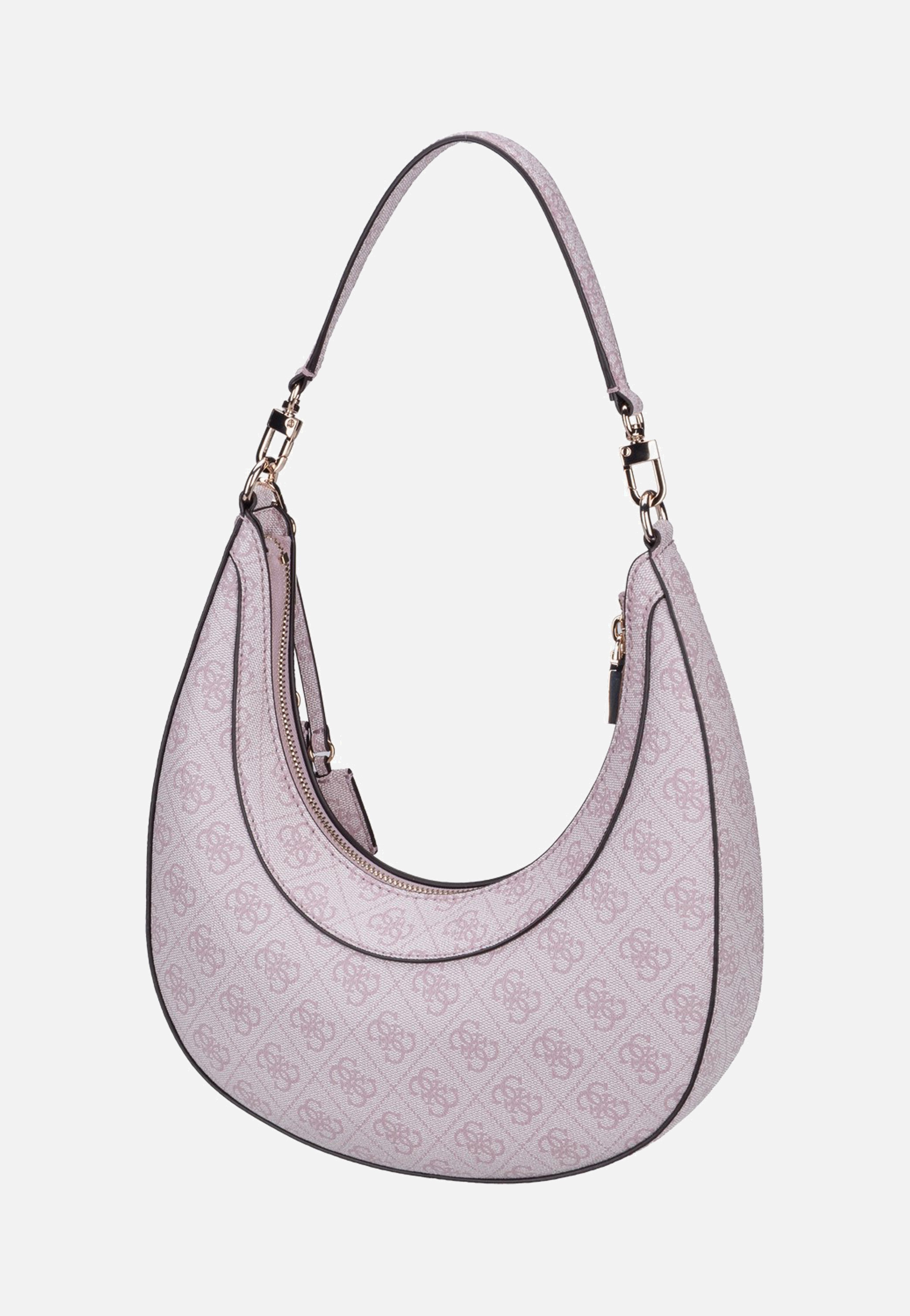Guess Lindsey 49010 Orchid Logo Hobo Bag