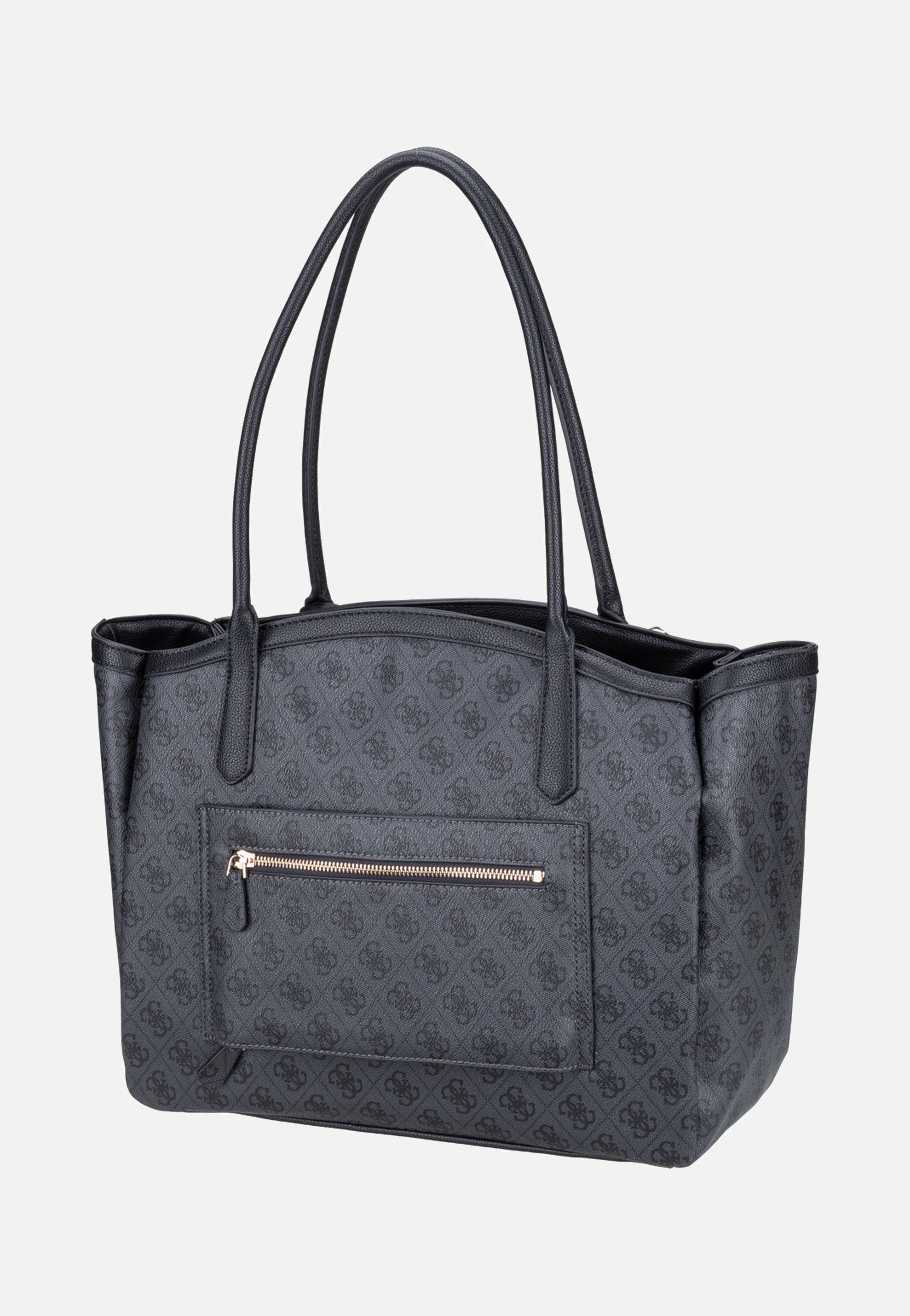 Guess Lindsey 49024 Coal Logo Shopper