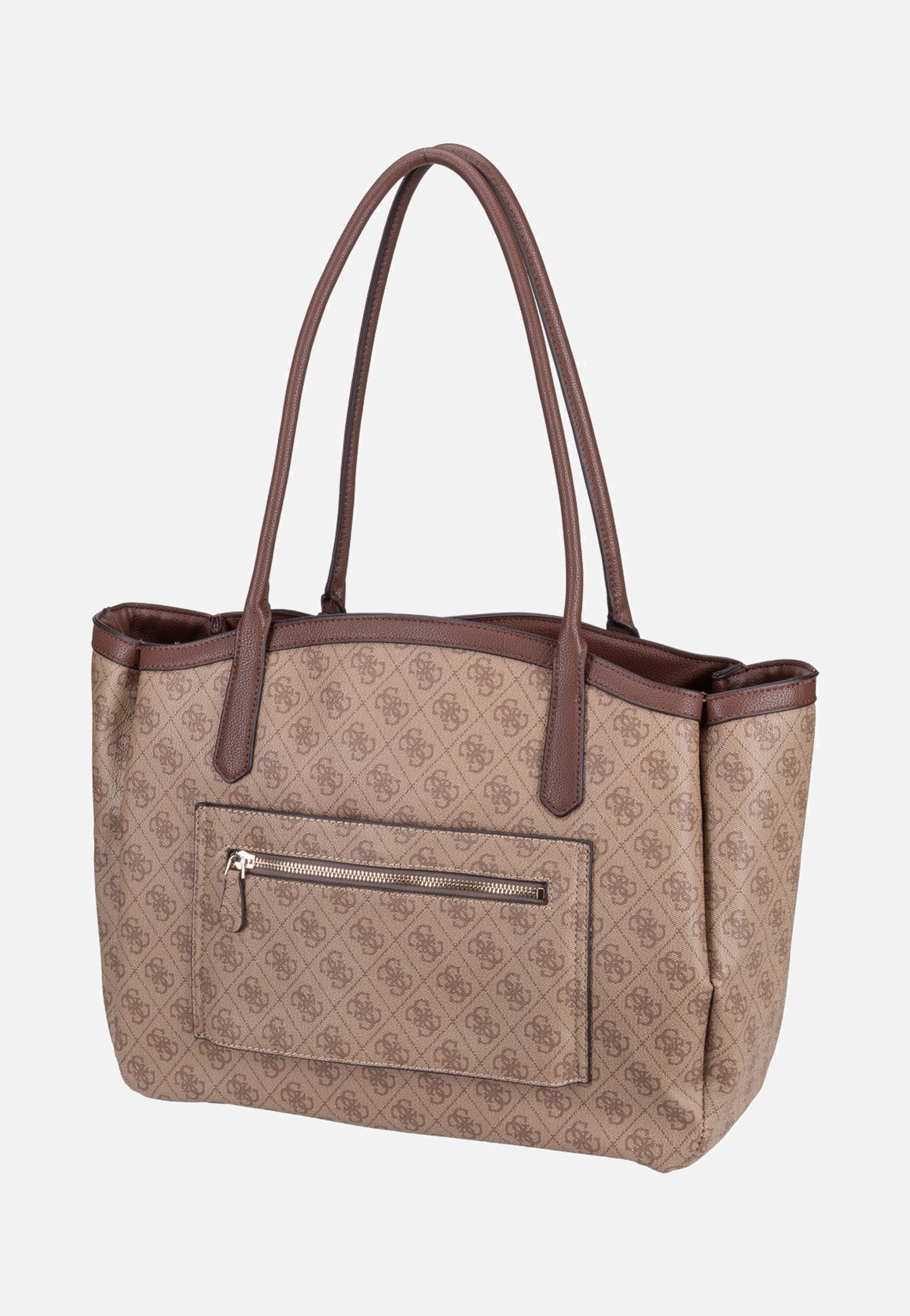 Guess Lindsey 49024 Latte Logo Shopper