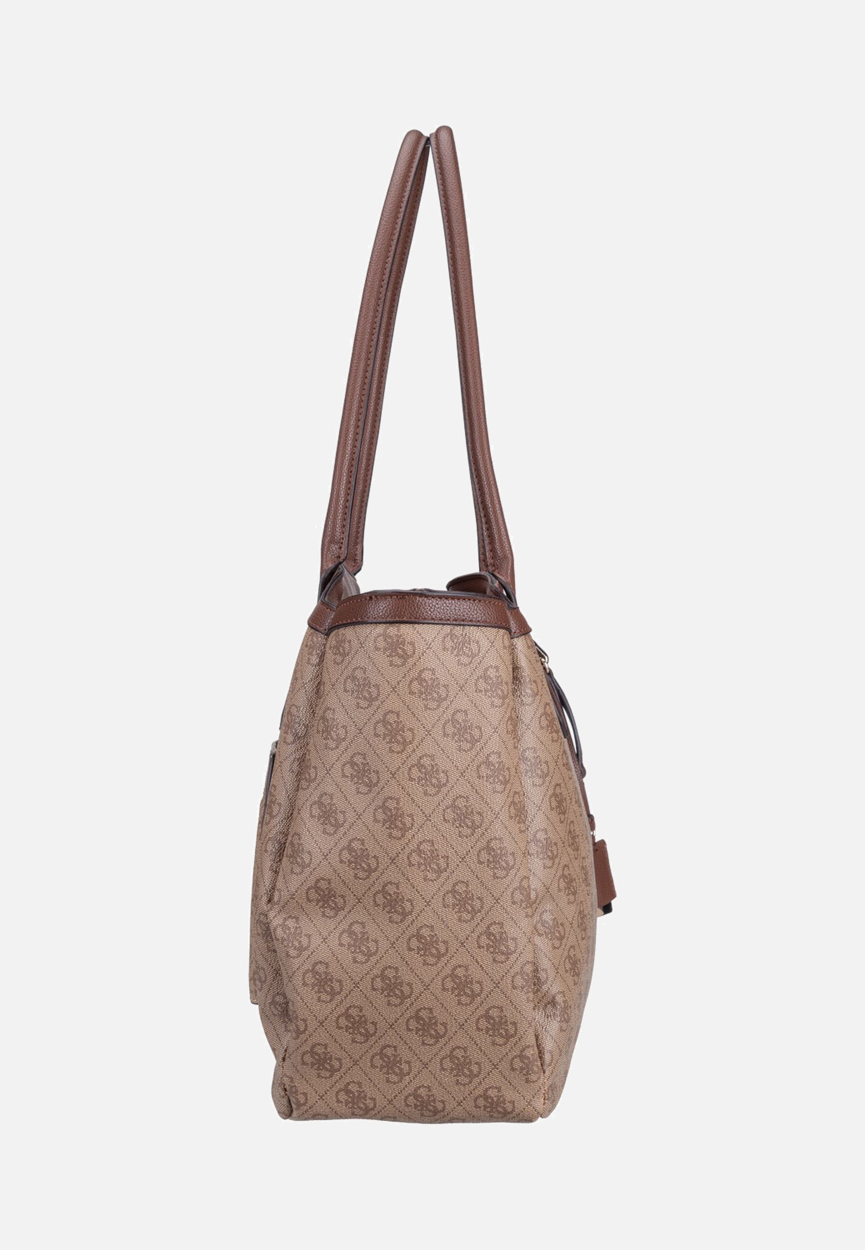 Guess Lindsey 49024 Latte Logo Shopper