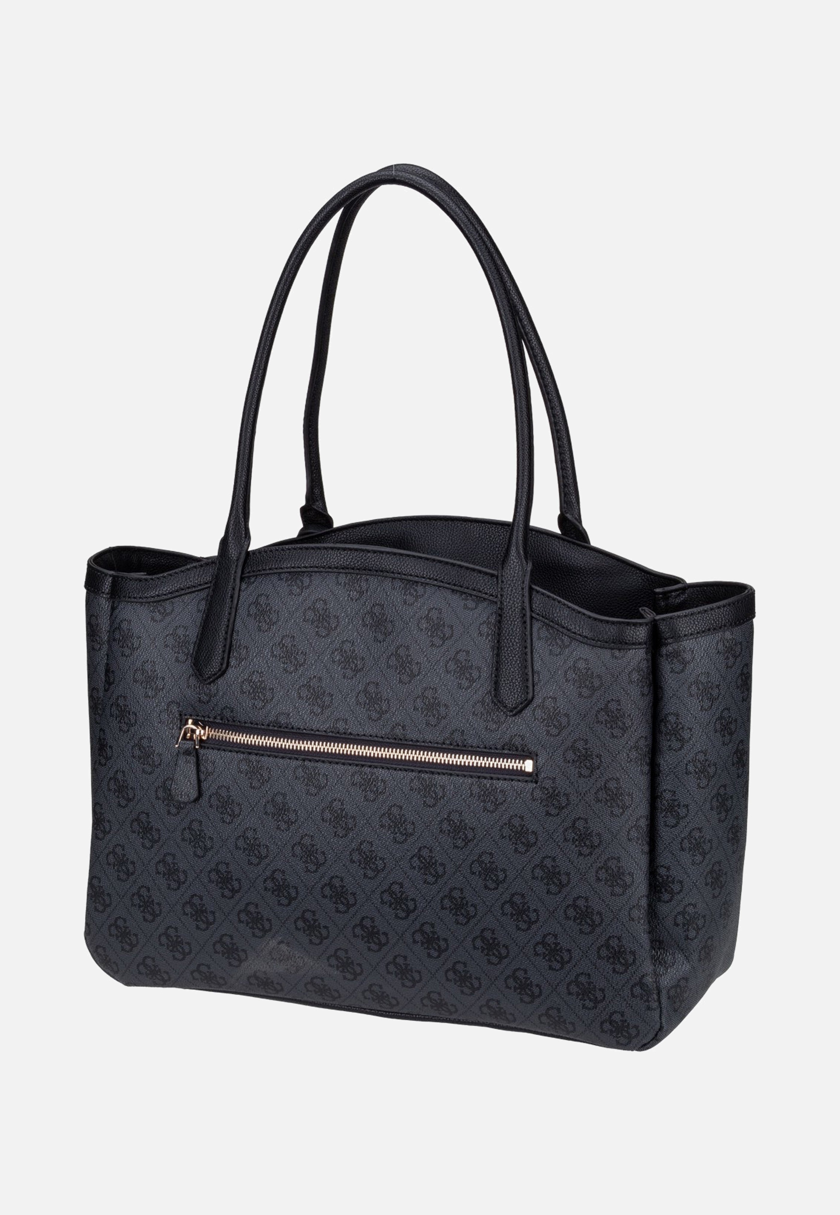 Guess Lindsey 49230 Coal Logo Shopper