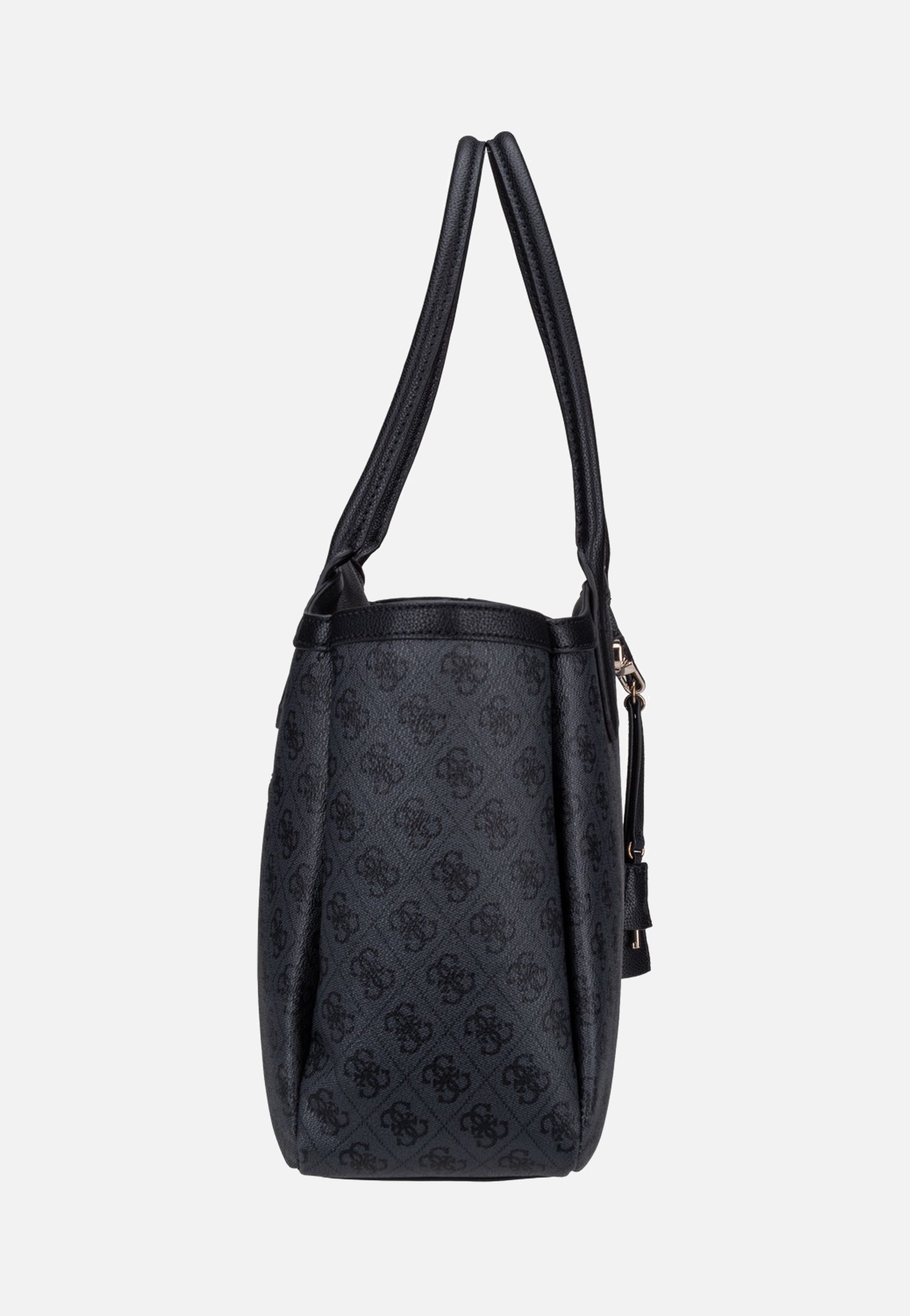 Guess Lindsey 49230 Coal Logo Shopper