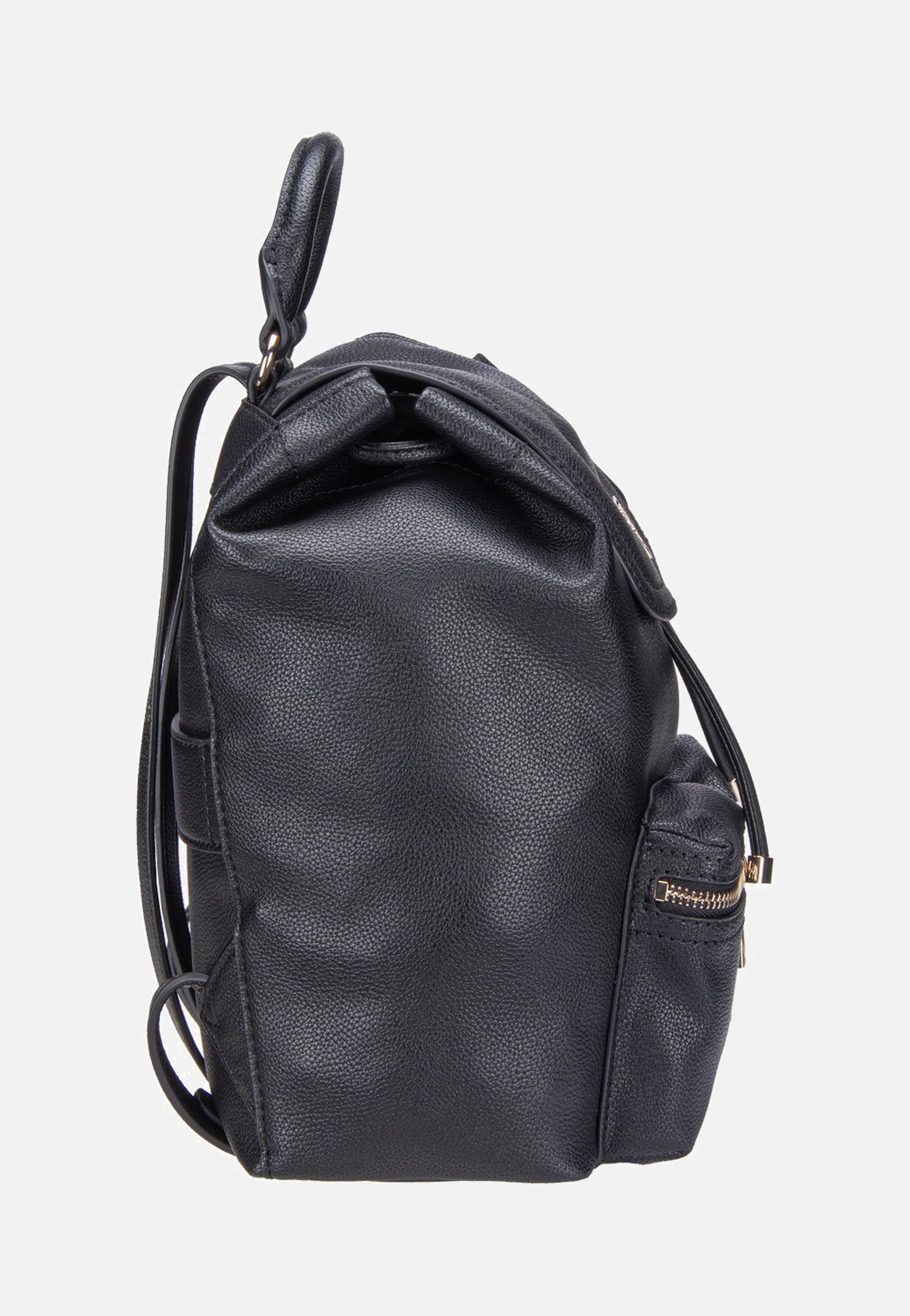 Guess Manhattan II Flap Black Backpack