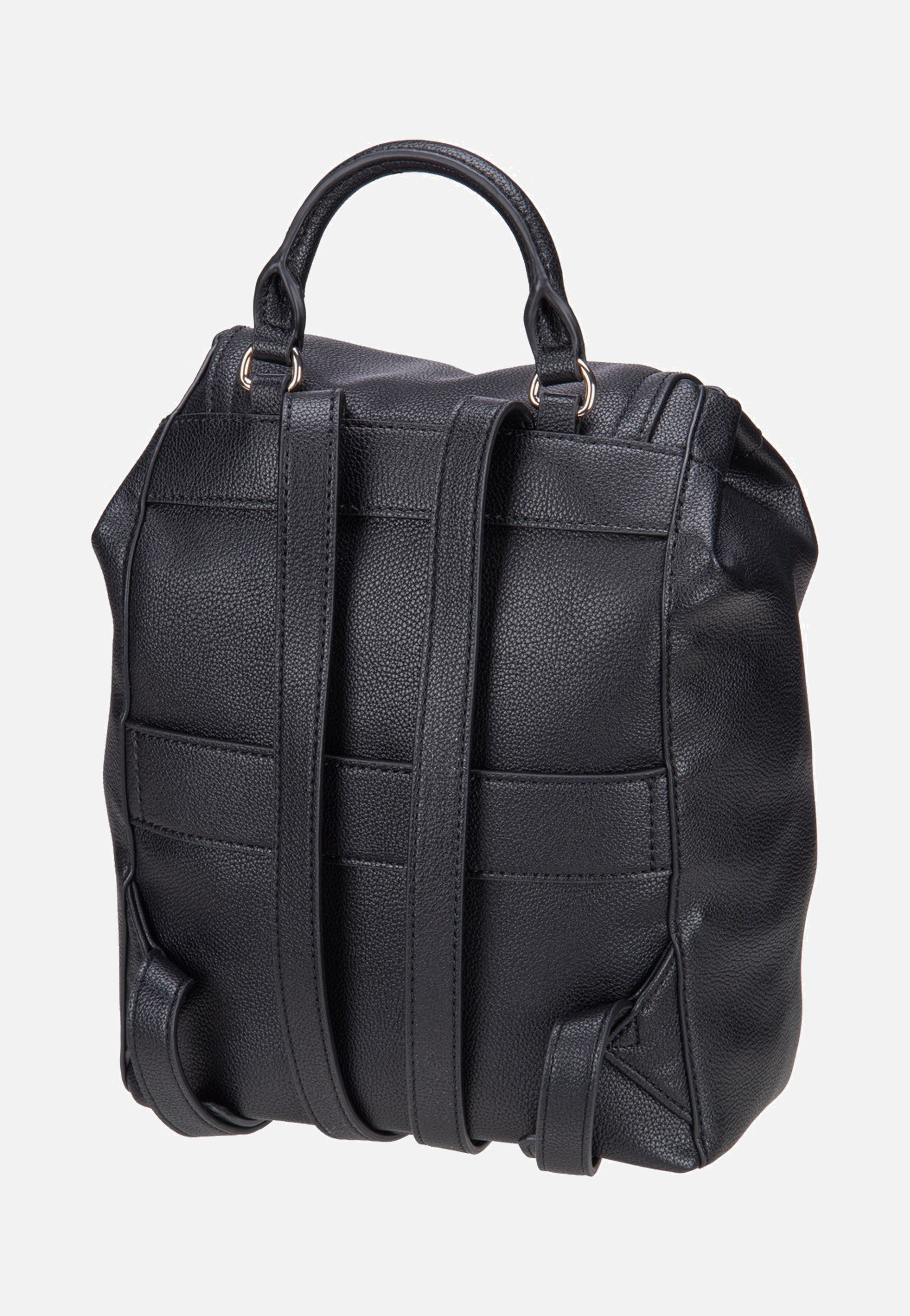 Guess Manhattan II Flap Black Backpack