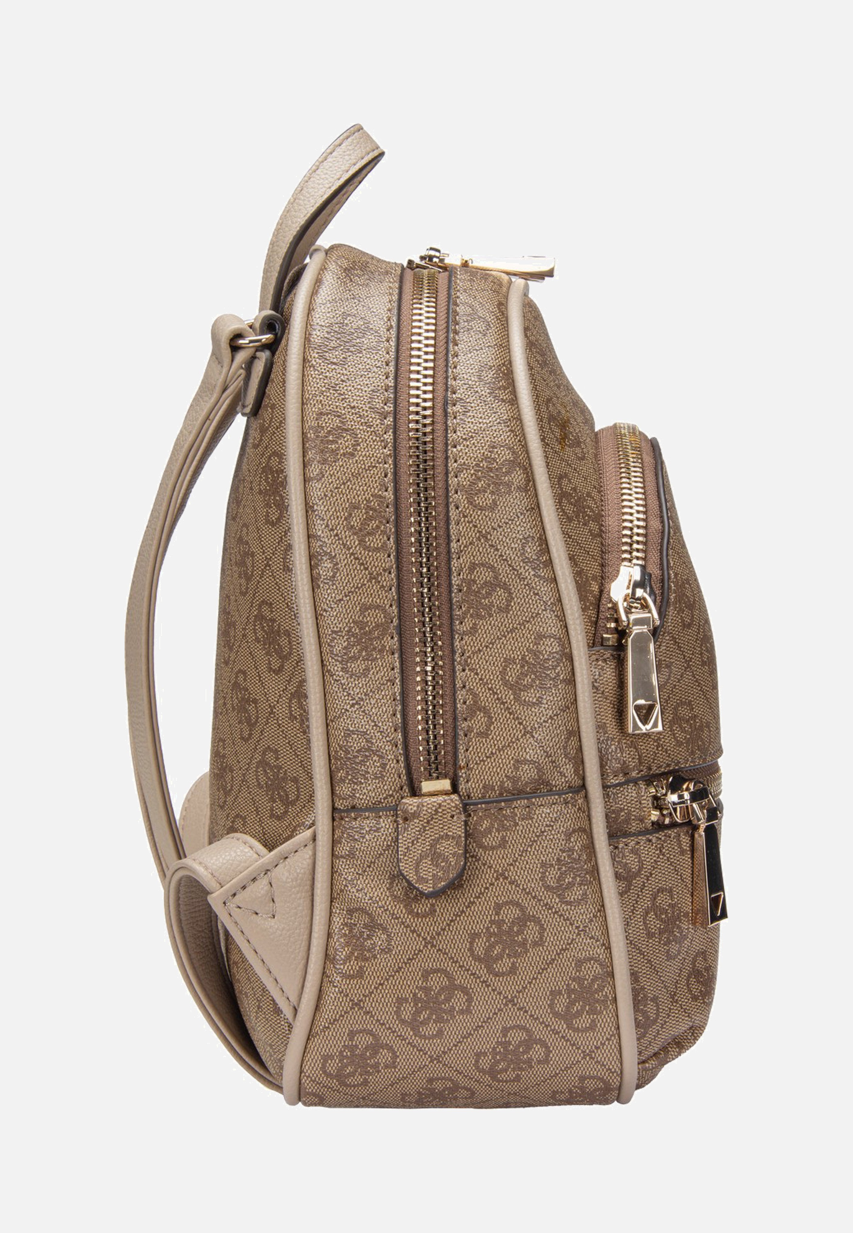 Guess - Manhattan II Latte Logo - Backpack | Women-Image