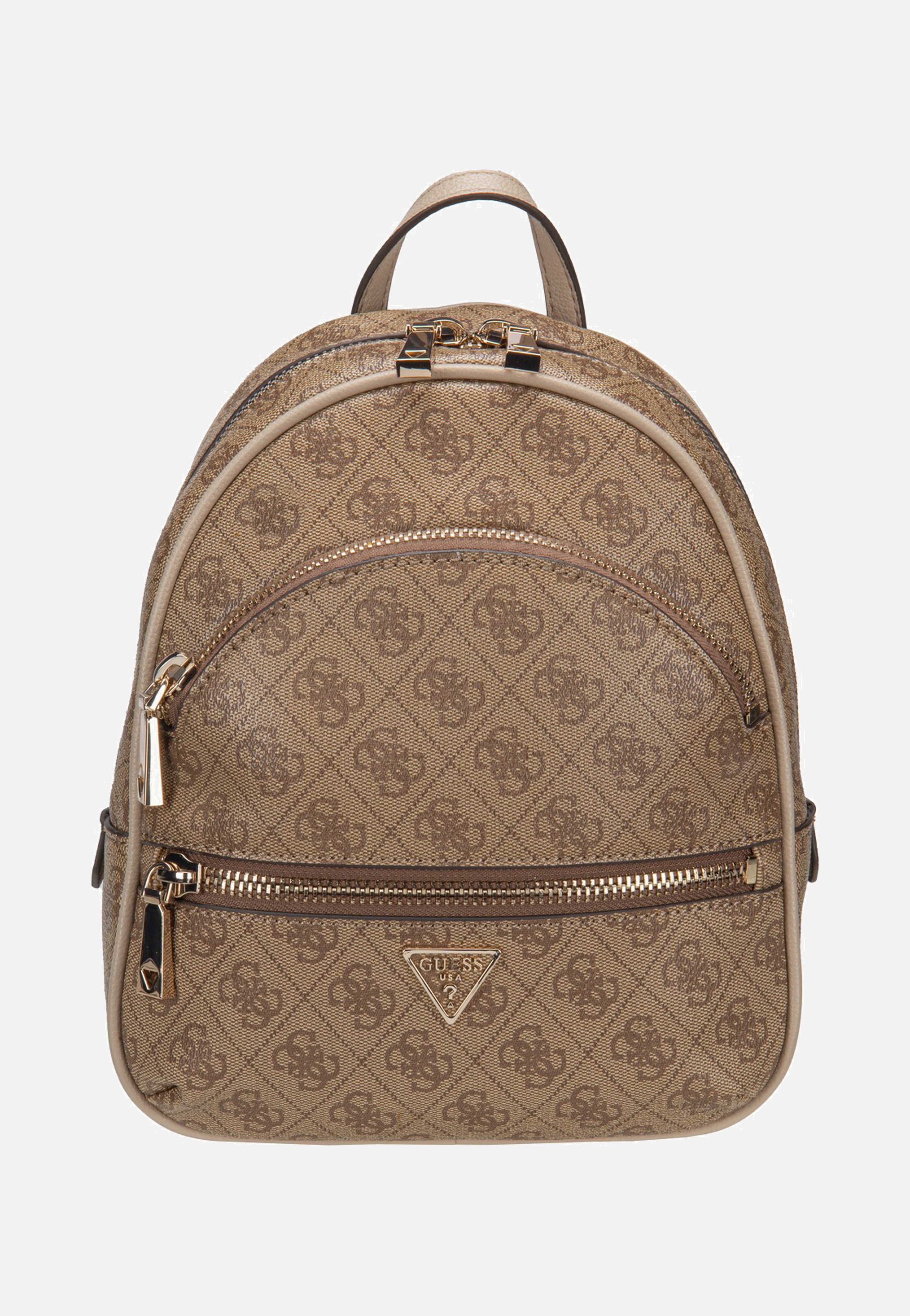 Guess Manhattan II Latte Logo Backpack