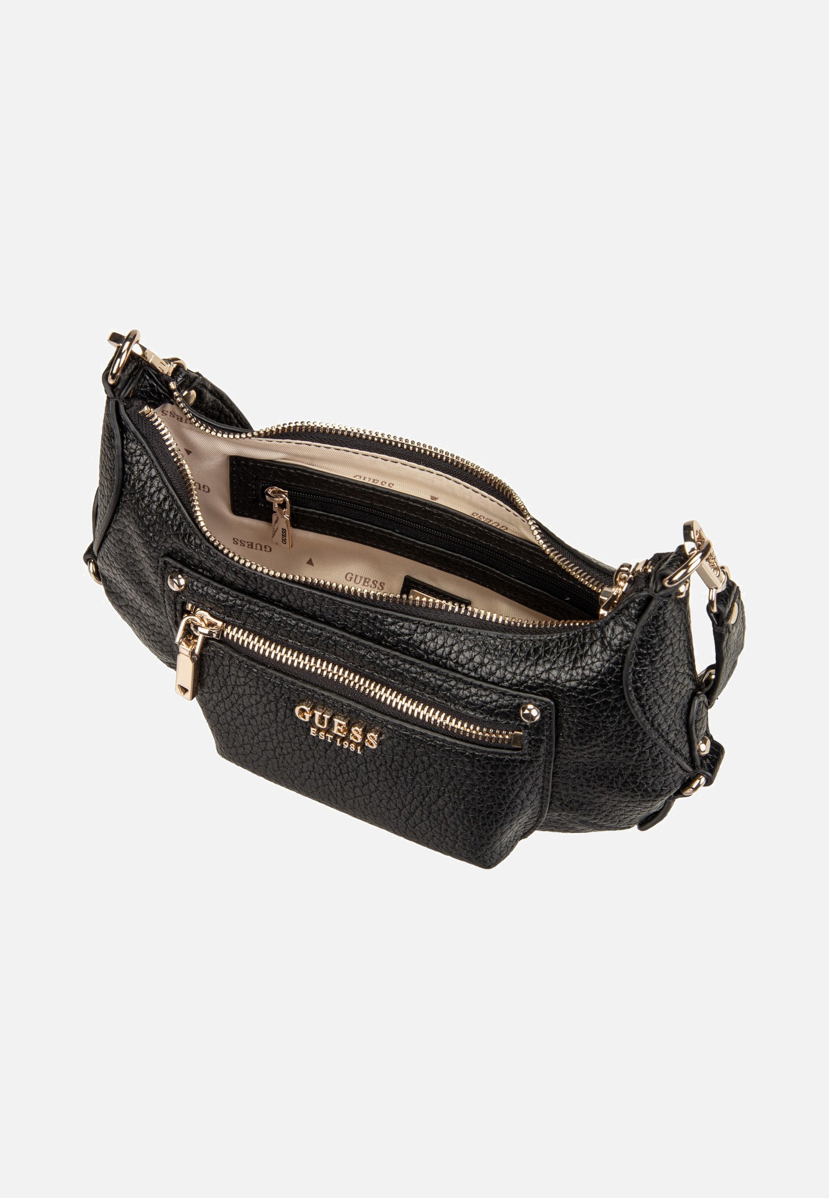 Guess - Marsha Mini Crossbody Black - Crossbody Bag | Women-Image