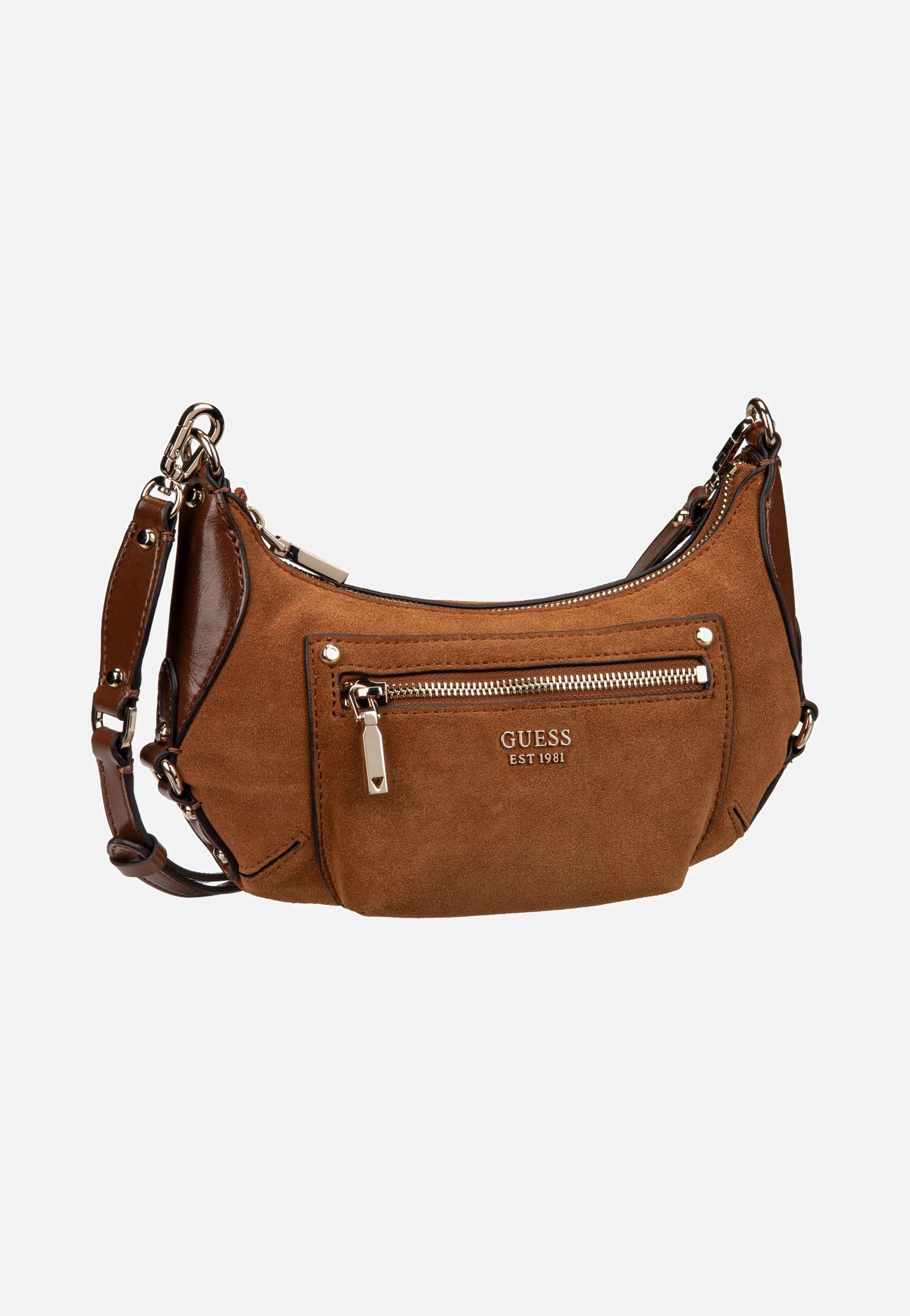 Guess Marsha Mini Crossbody Cognac - Crossbody Bag