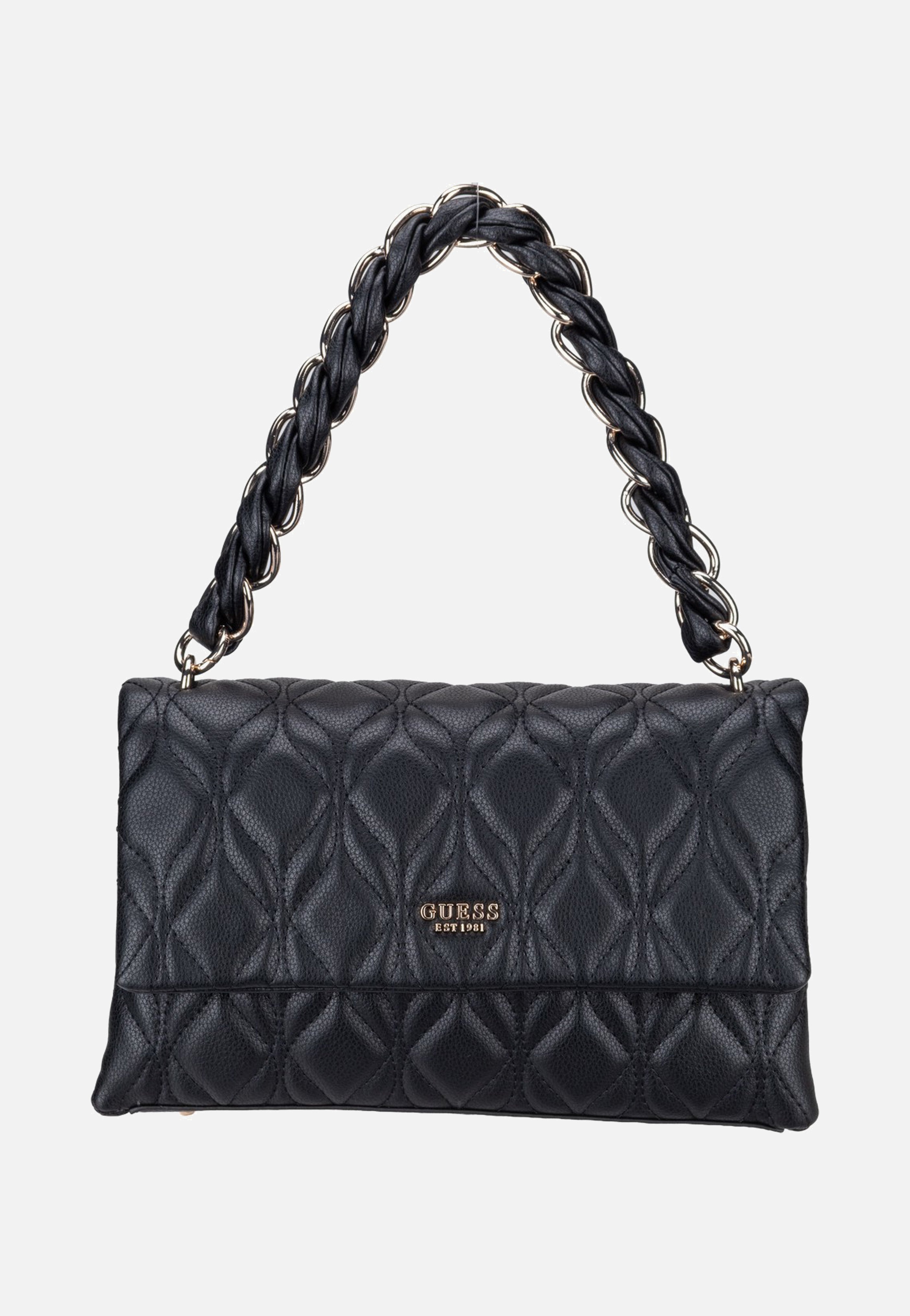 Guess Maxine Flap 33200 Black Handle Bag