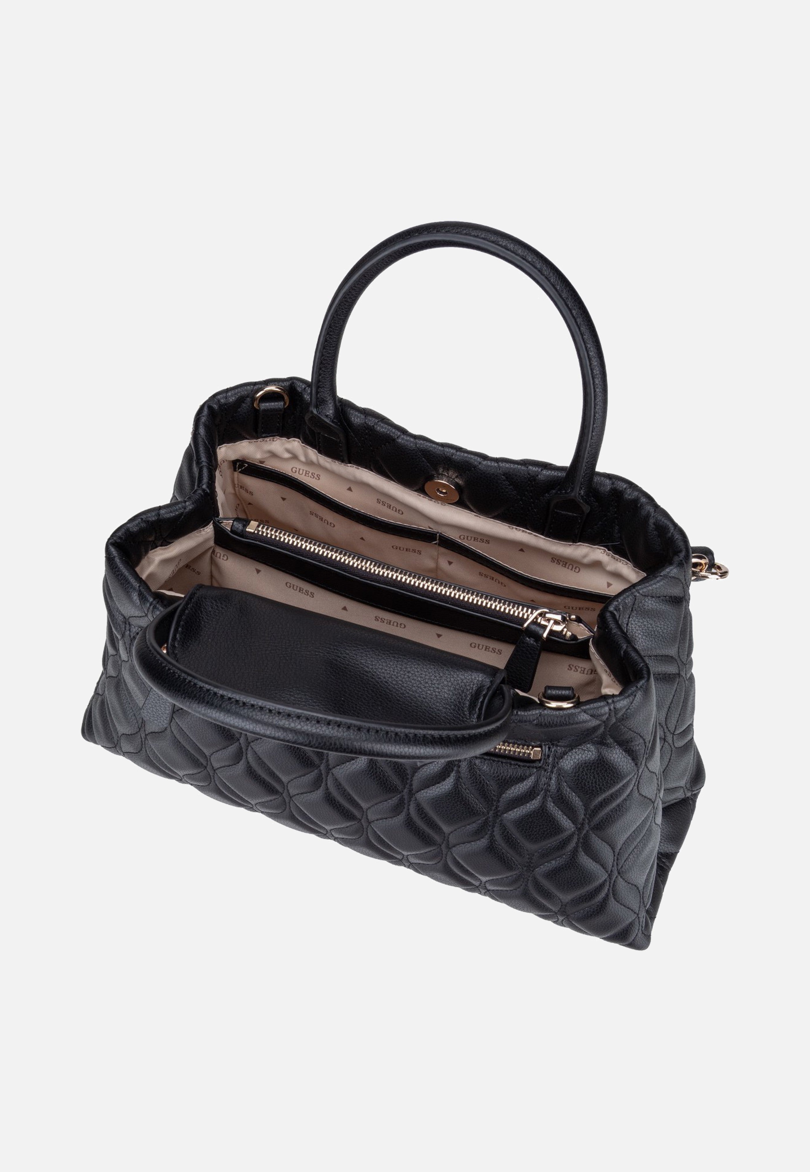 Guess Maxine Girlfriend 33060 Black Satchel