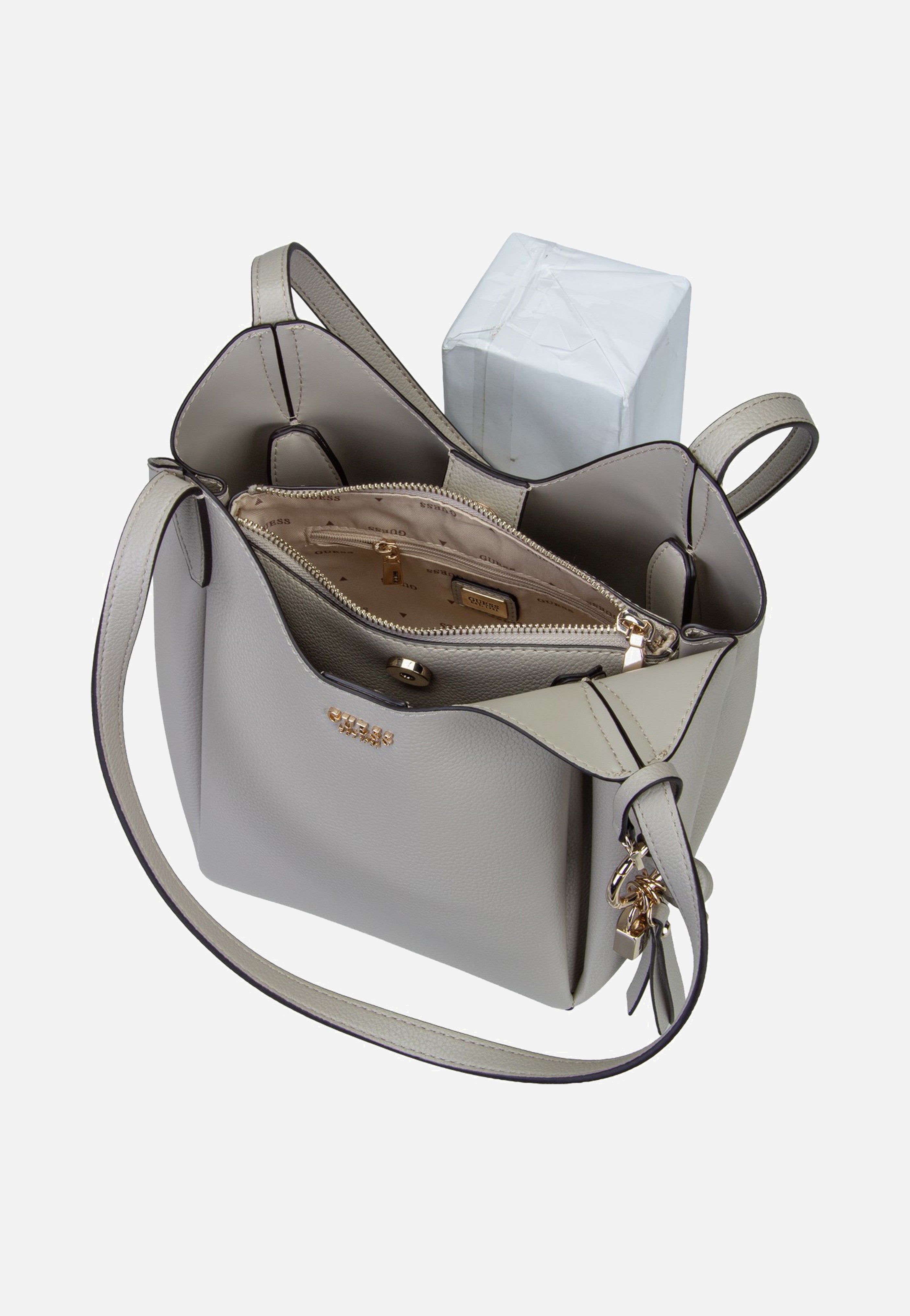 Guess Melody Bucket 35030 Light Taupe Hobo Bag