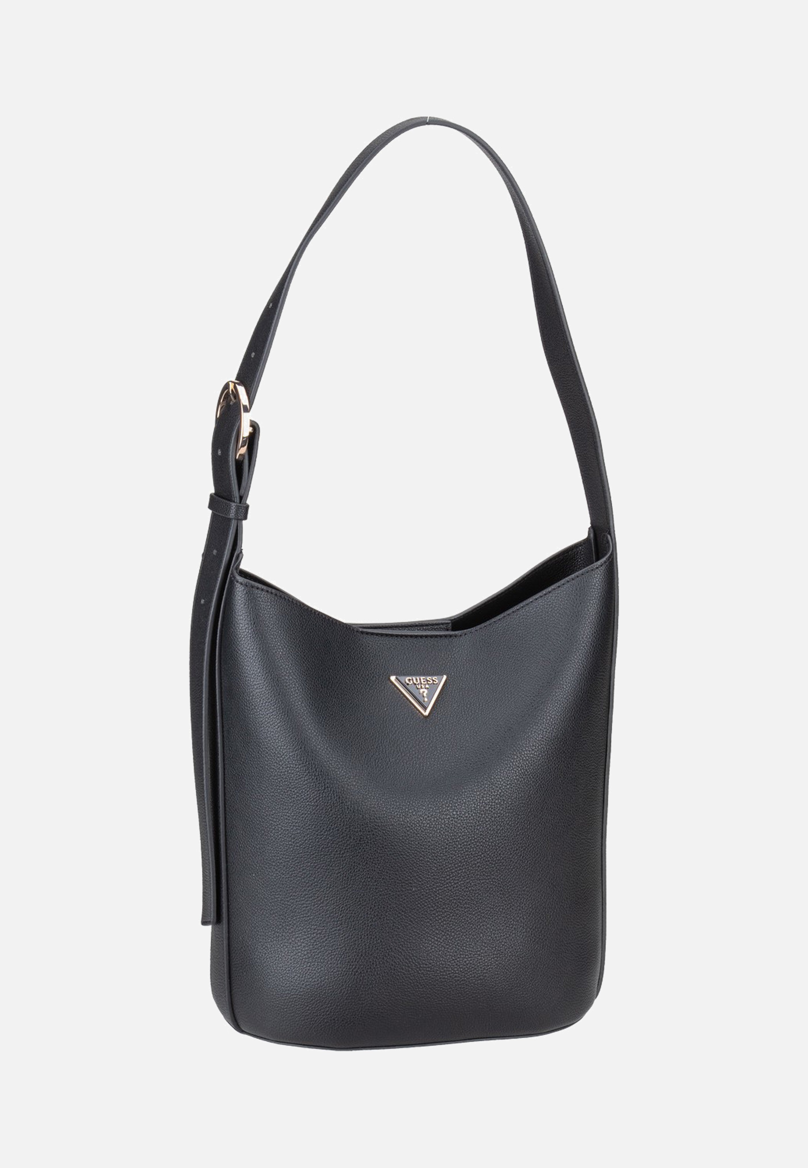 Guess Meridian II Bucket Black Bucket Bag