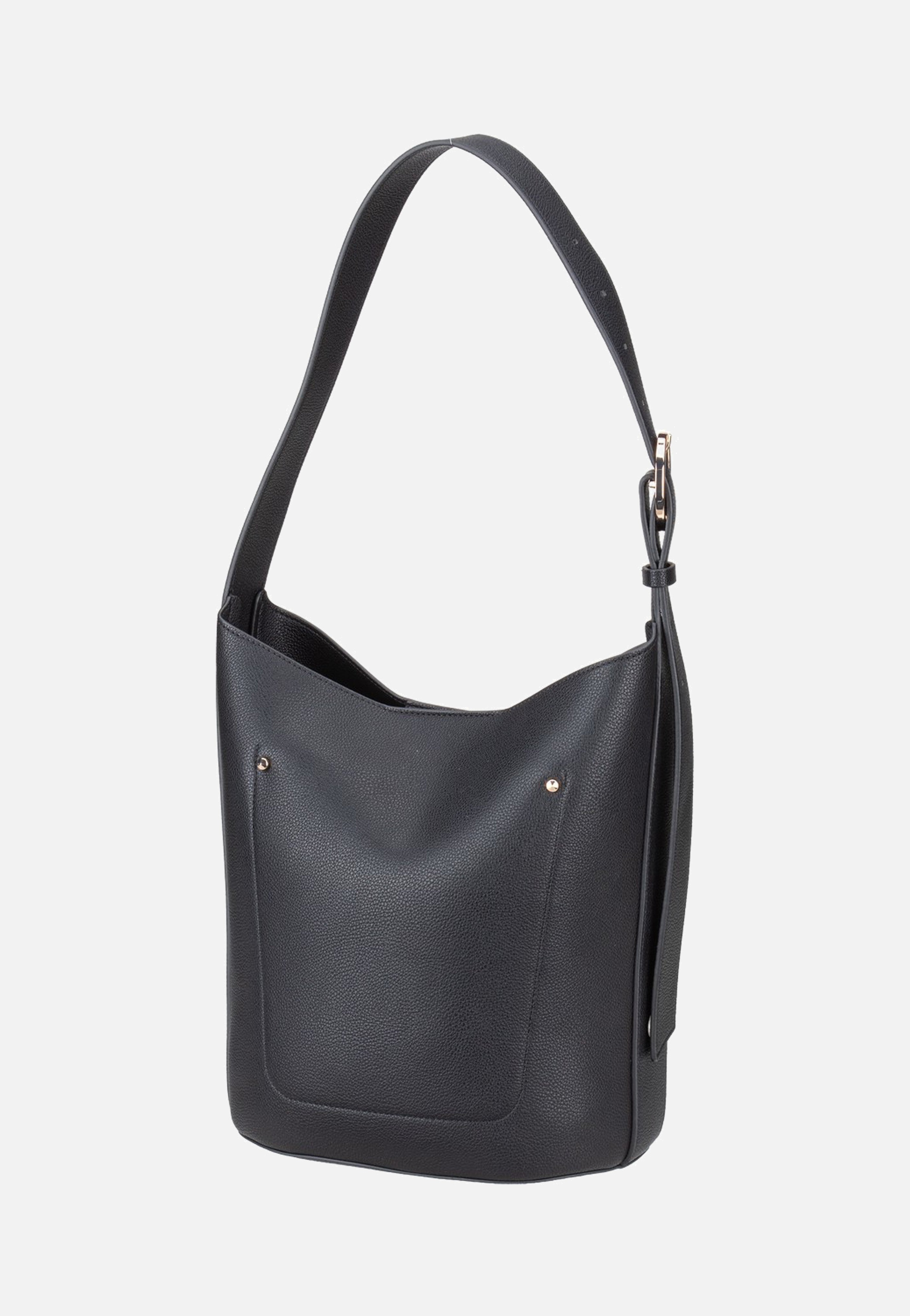 Guess - Meridian II Bucket Black - Bucket Bag | Women-Image