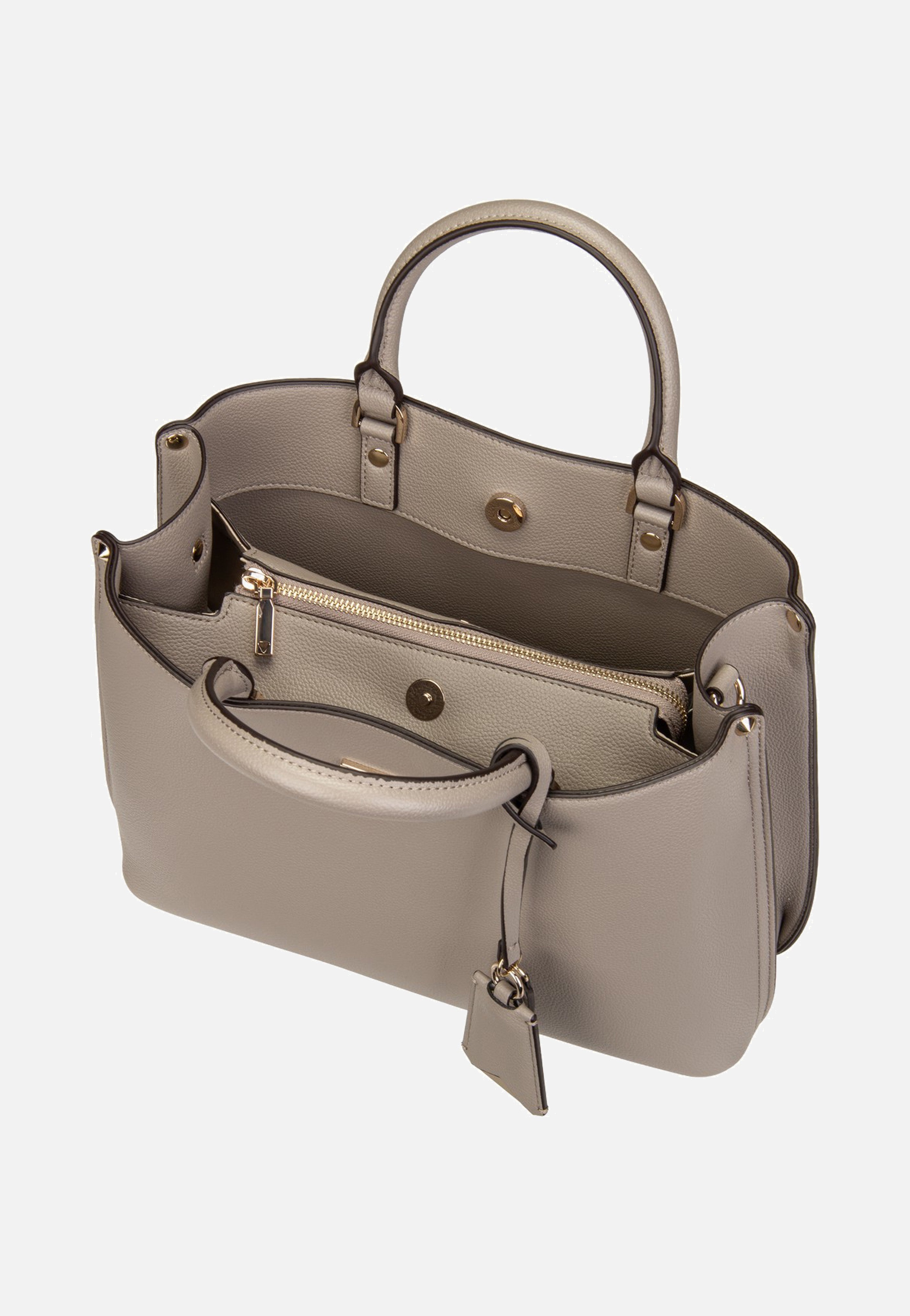 Guess Meridian II Girlfriend SAT 74060 Dark Taupe Satchel