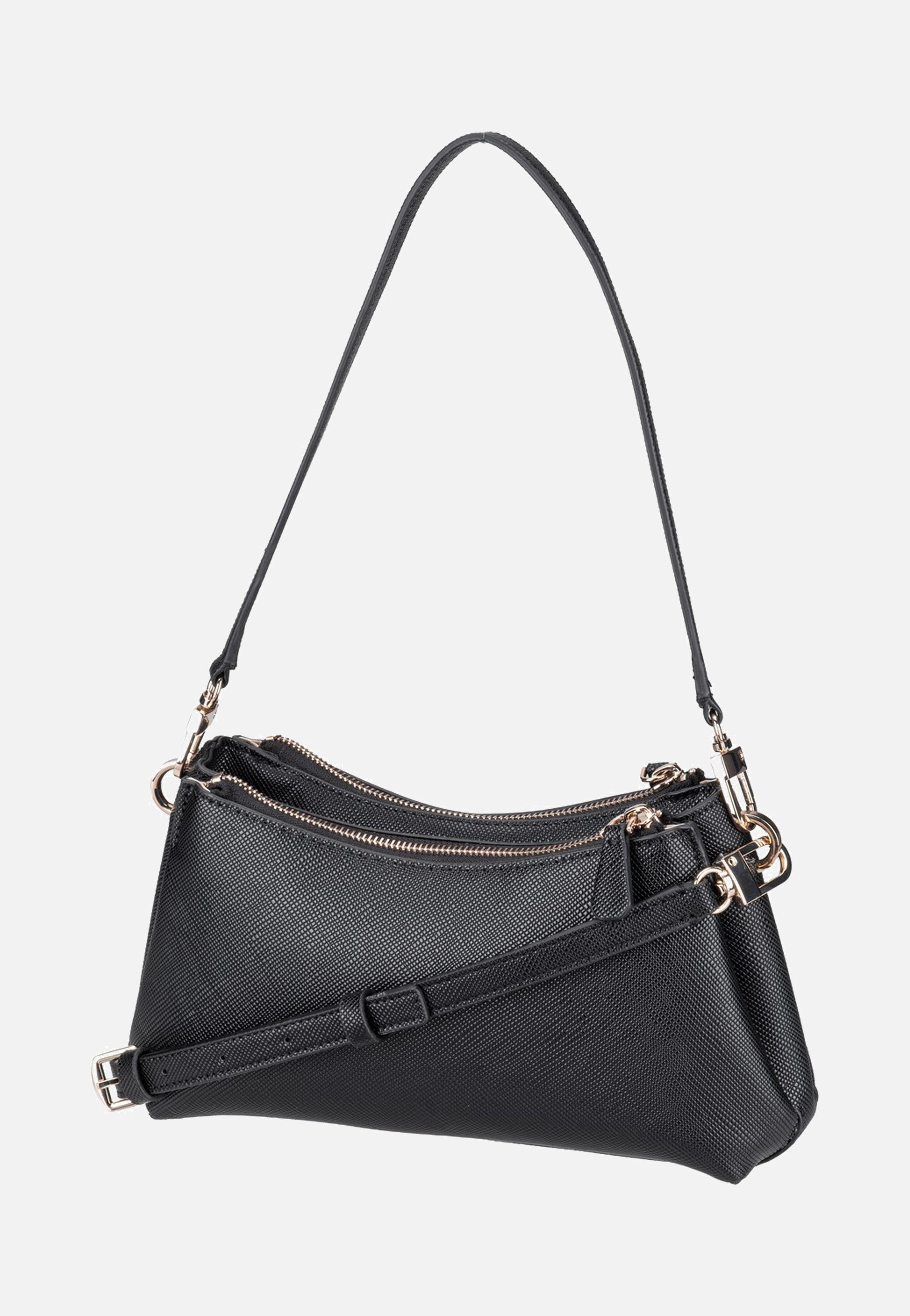 Guess Noelle II 3 Comp Saffiano 72730 Black Evening Bag