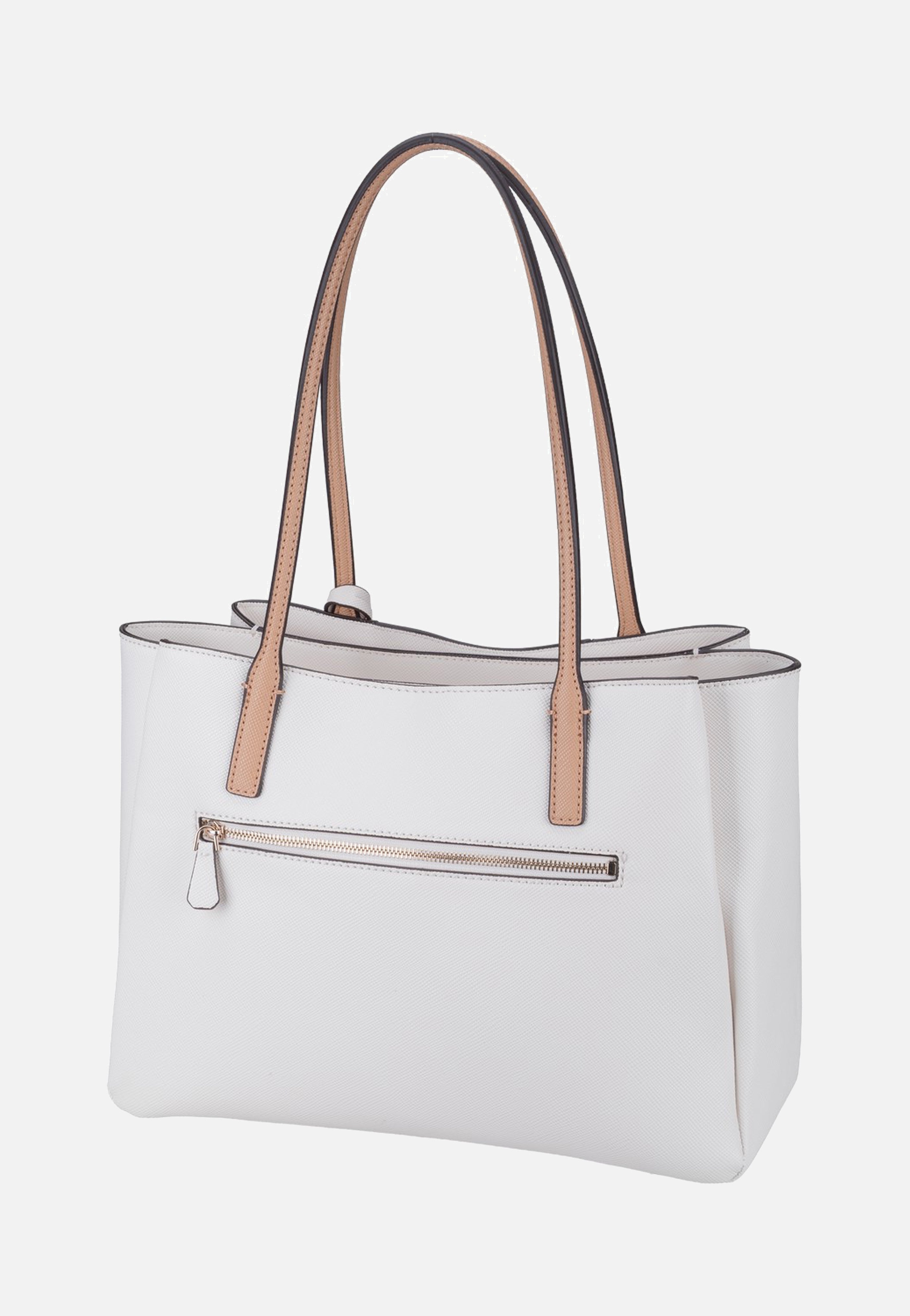 Guess Noelle II Tech 72260 Off White/Light Beige Bolsa de mano