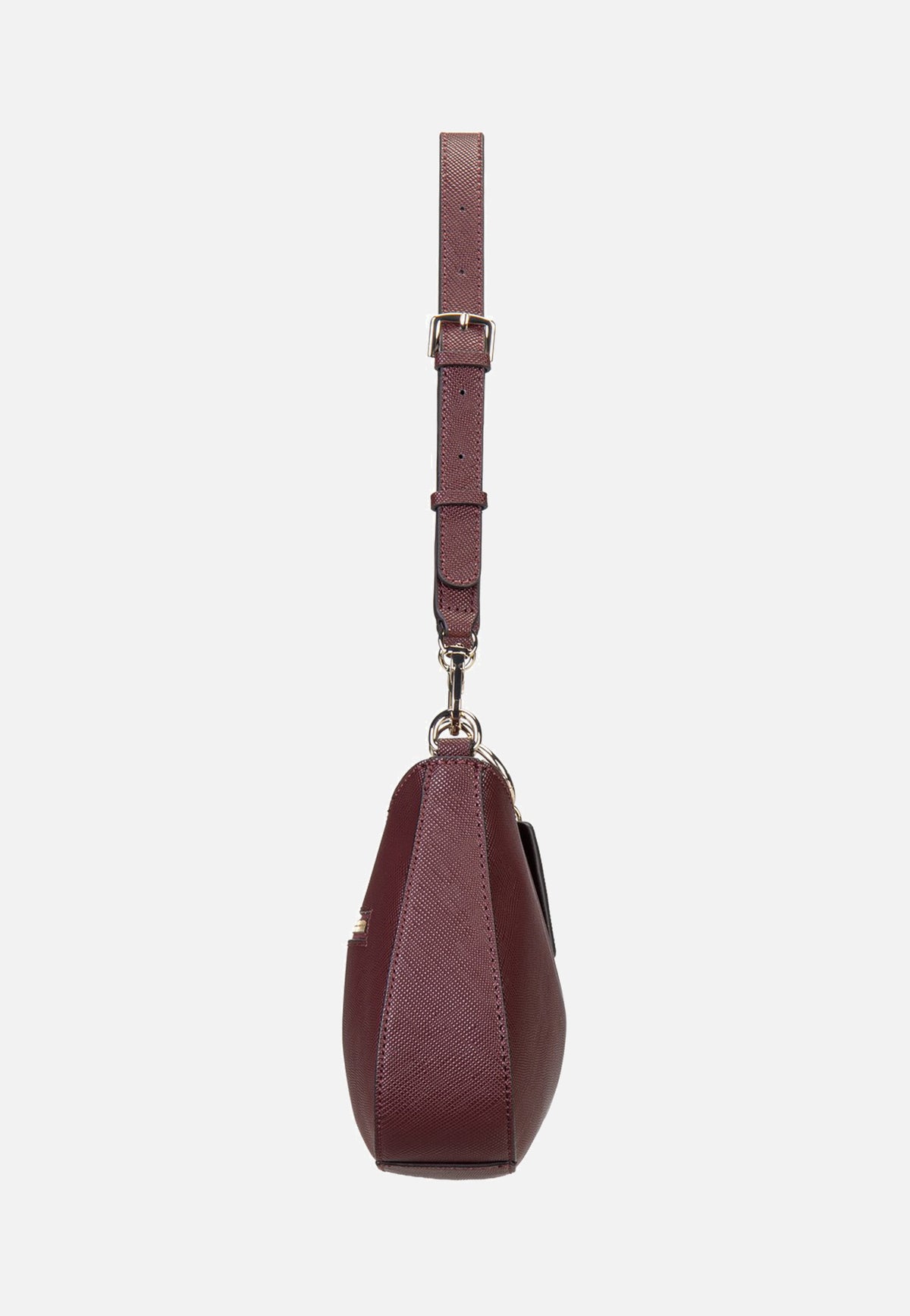 Guess Noelle II Top Zip Saffiano 72180 Burgundy Bolso de noche