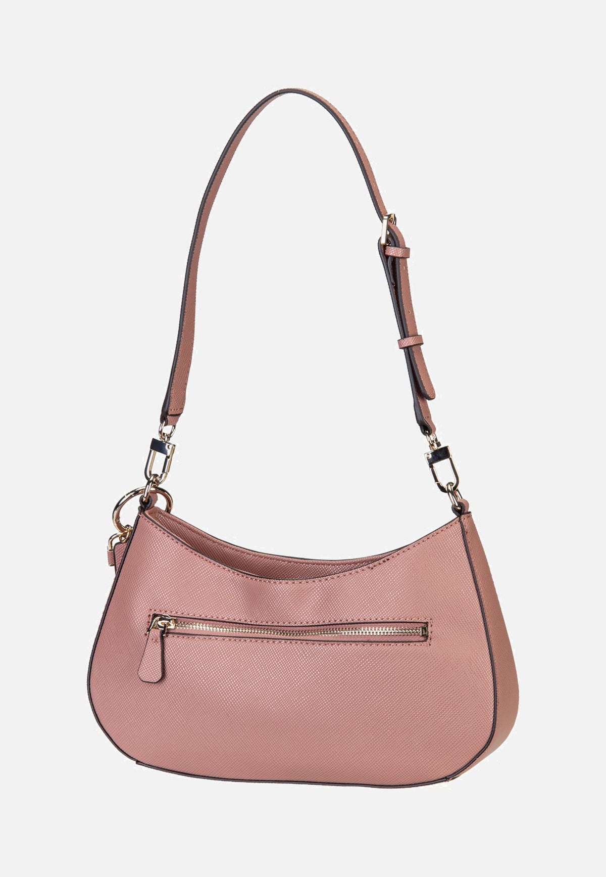Guess Noelle II Top Zip Saffiano 72180 Rosewood Bolso de noche