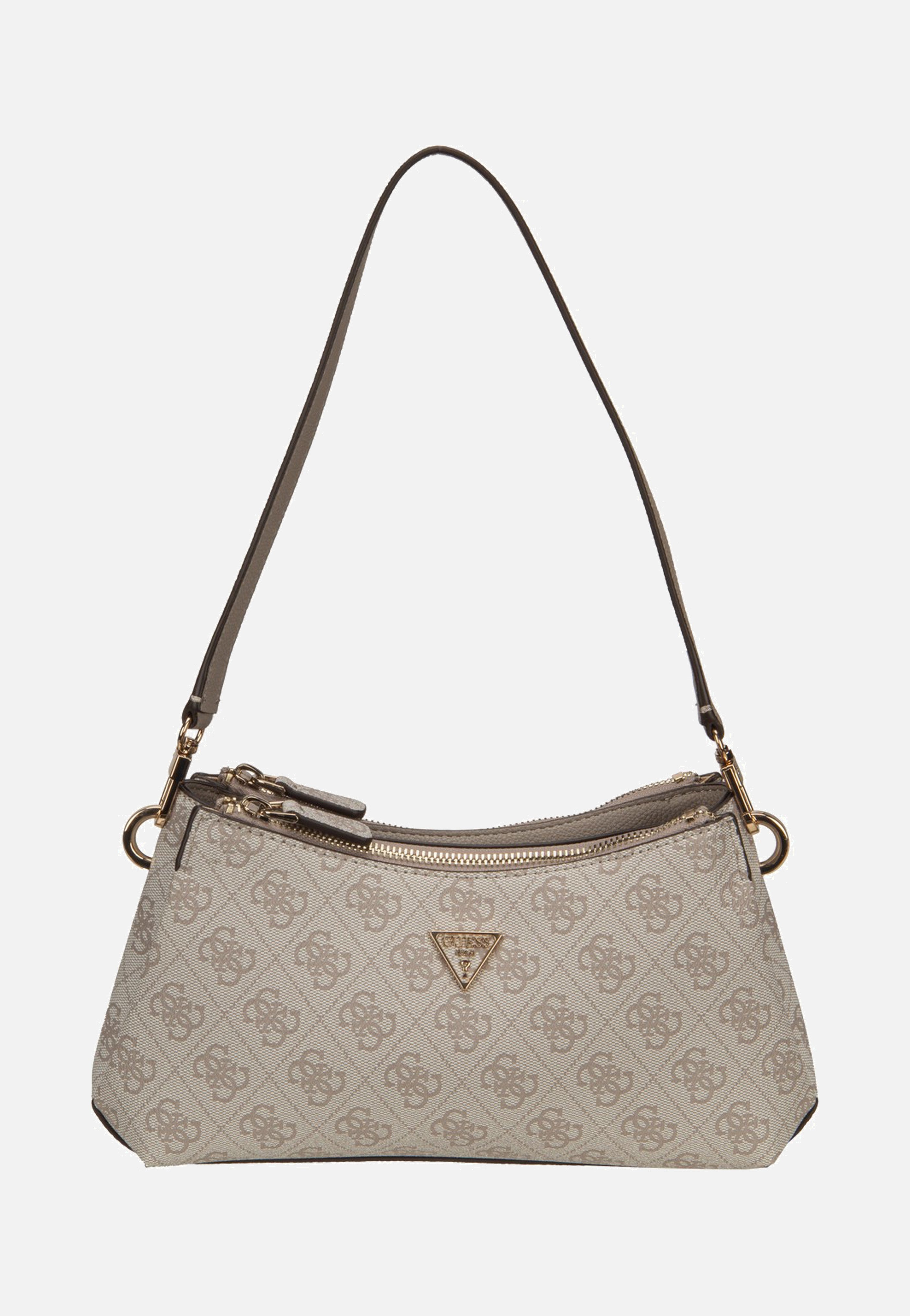 Guess Noelle II 3 Comp Xbody Dark Oak Shoulder Bag
