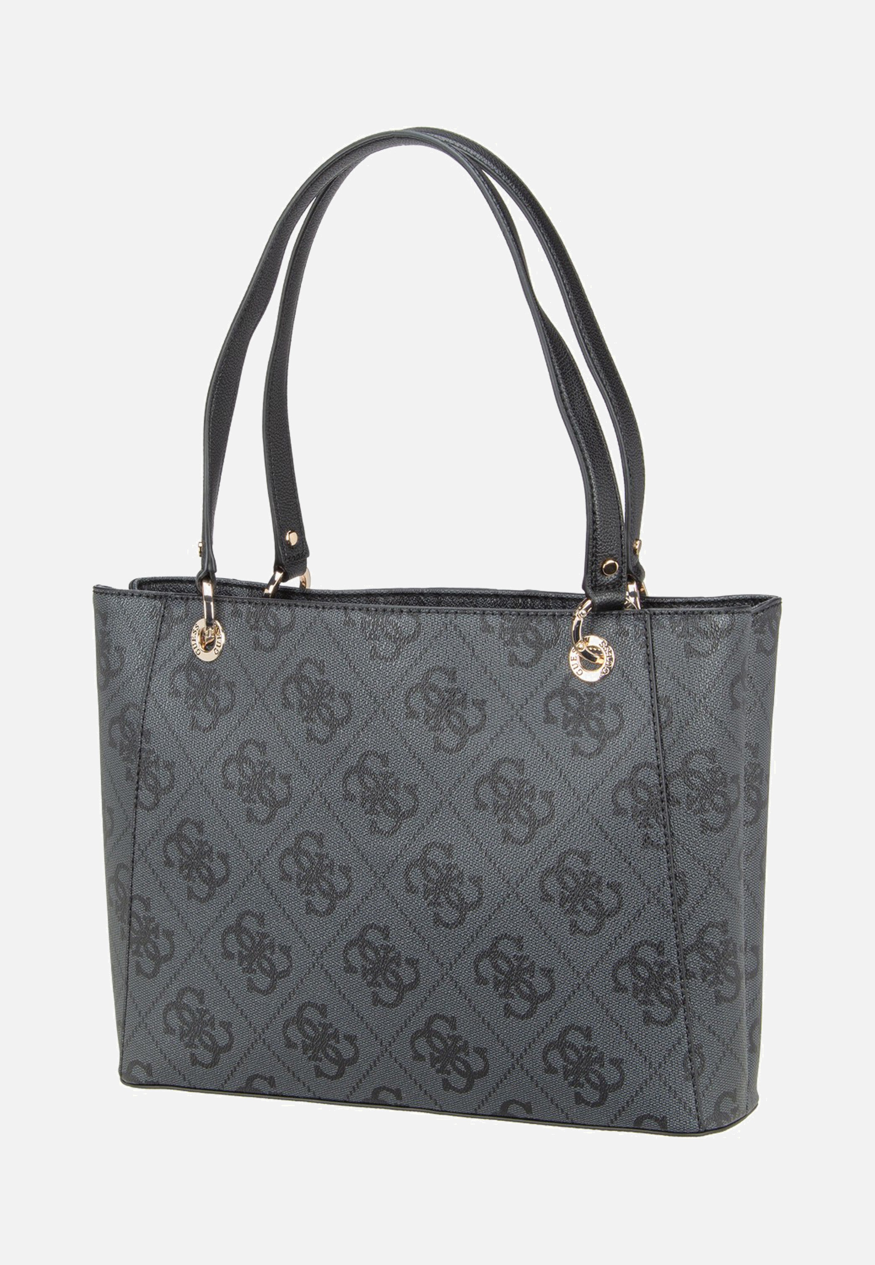 Guess Noelle II TO 72250 Coal Logo Tote Bag