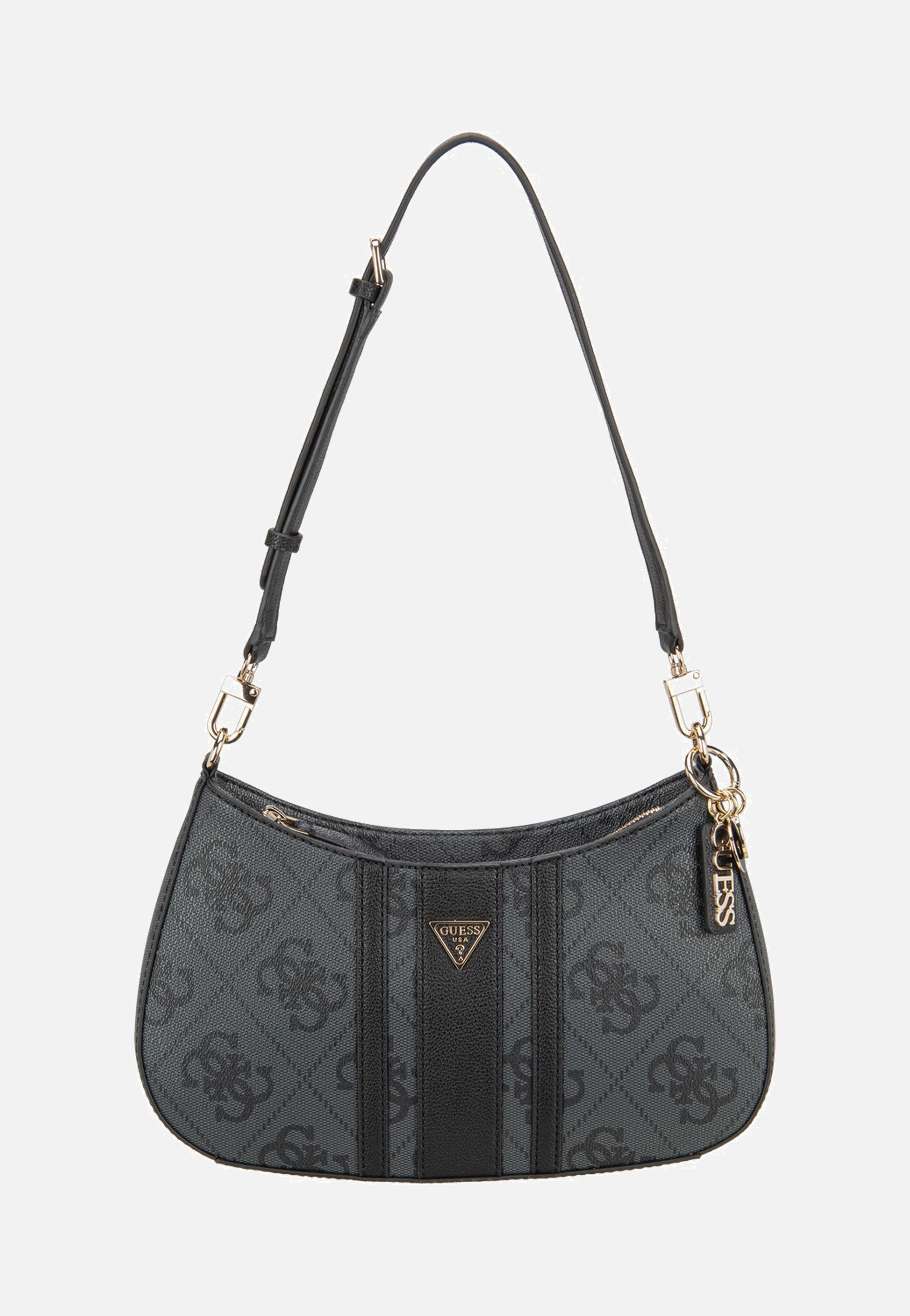 Guess - Noelle II Top Zip SHB 72180 Coal Logo - Shoulder Bag | Women-Image