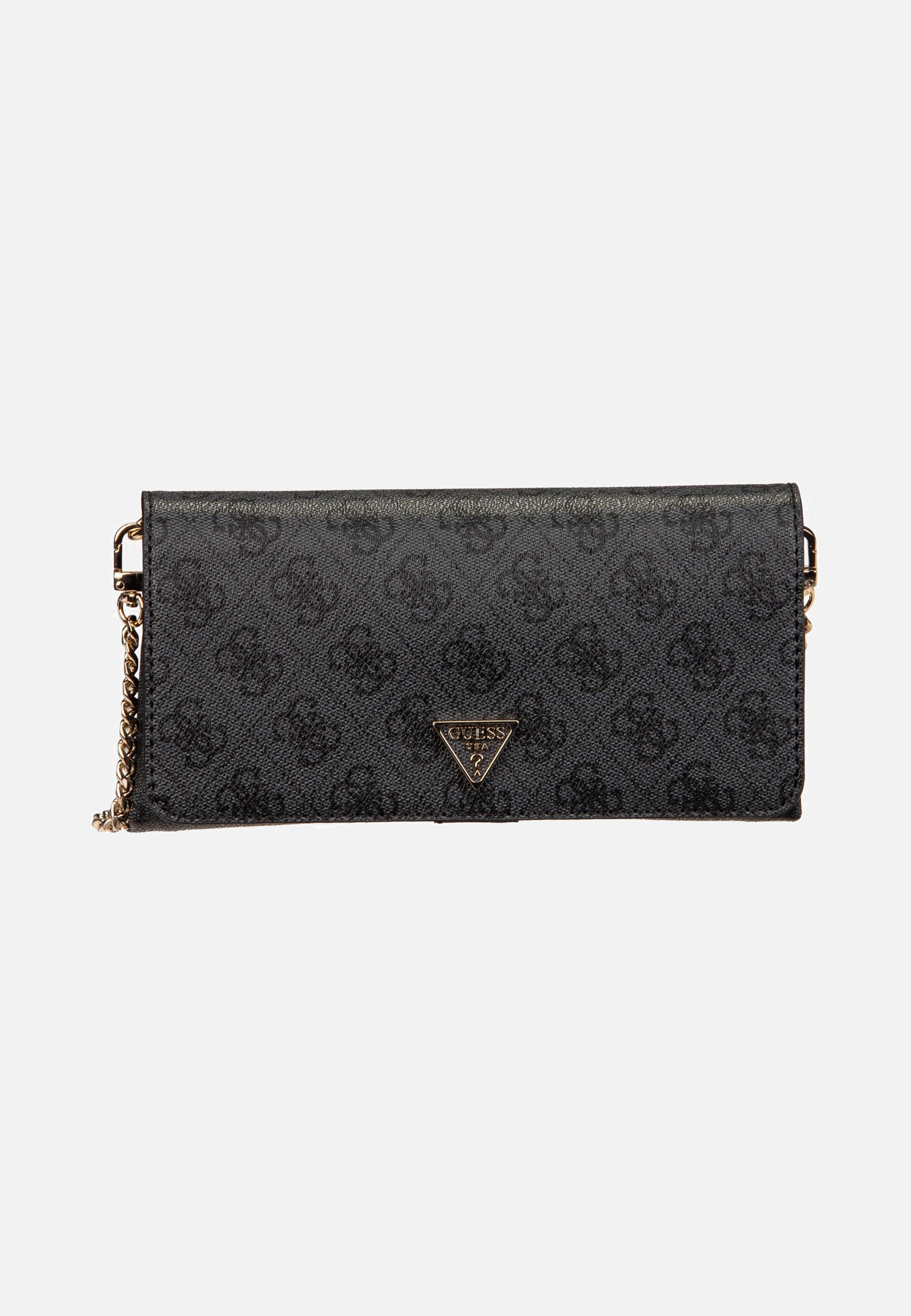 Guess - Noelle II Xbody Flap Organizer Coal Logo - Clutch | Women-Image