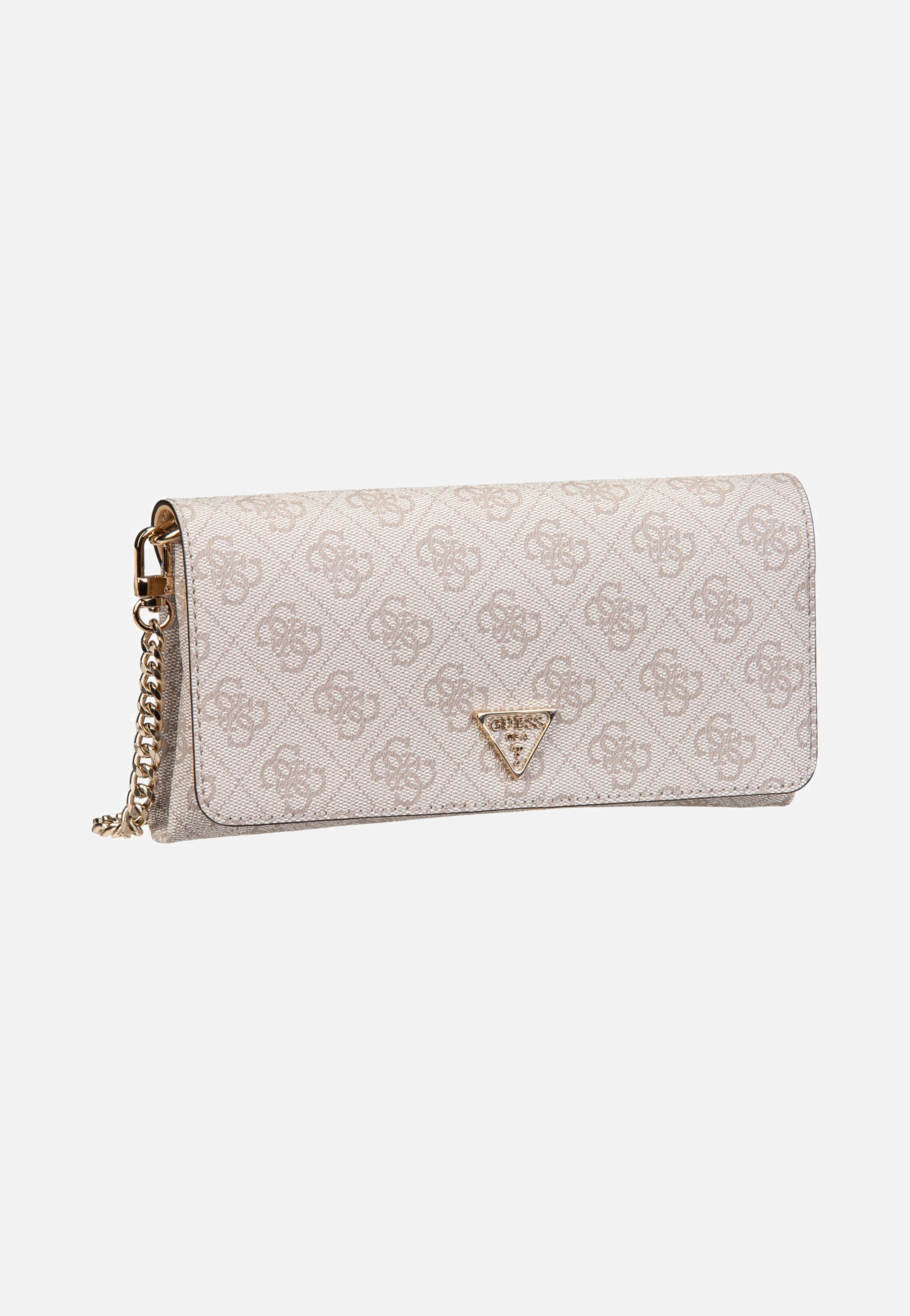 Guess Noelle II Xbody Flap Organizer Dark Oak Clutch