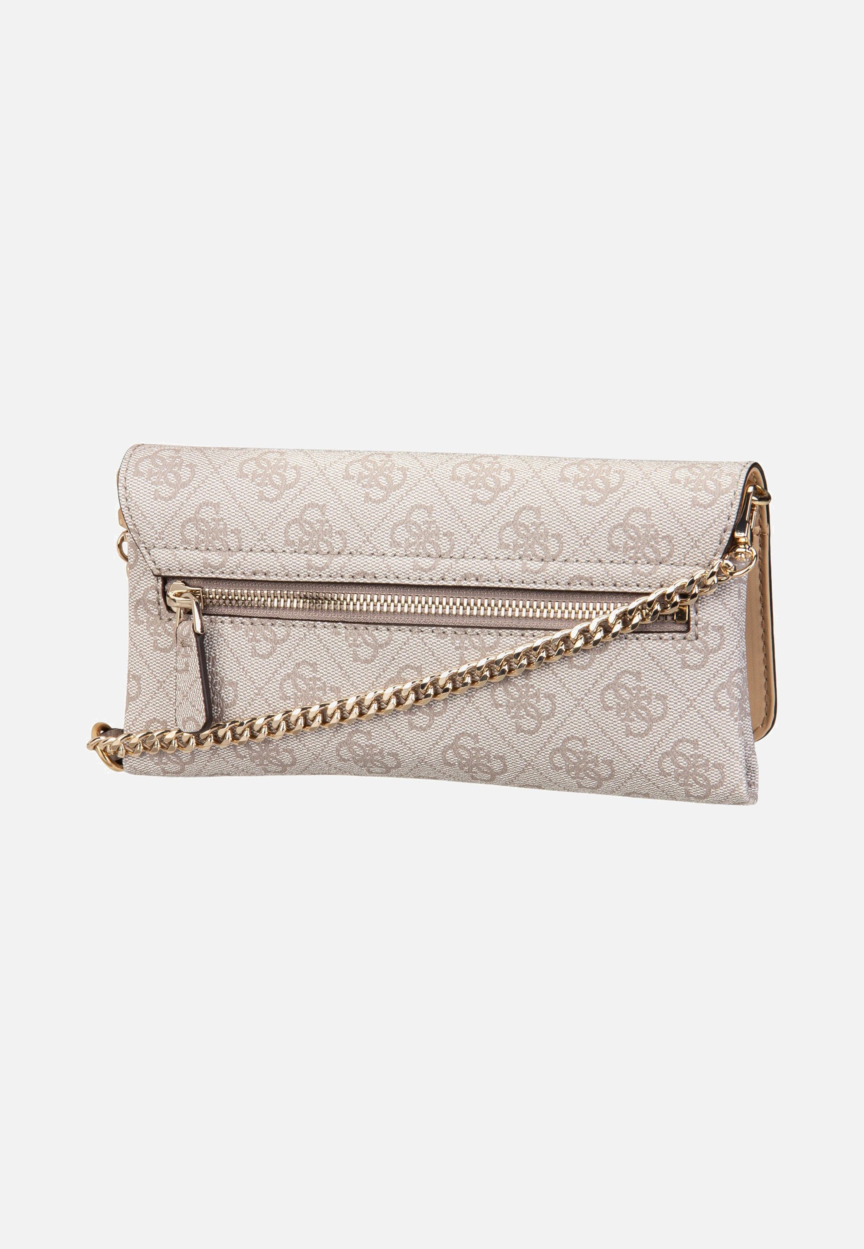 Guess Noelle II Xbody Flap Organizer Dark Oak Clutch