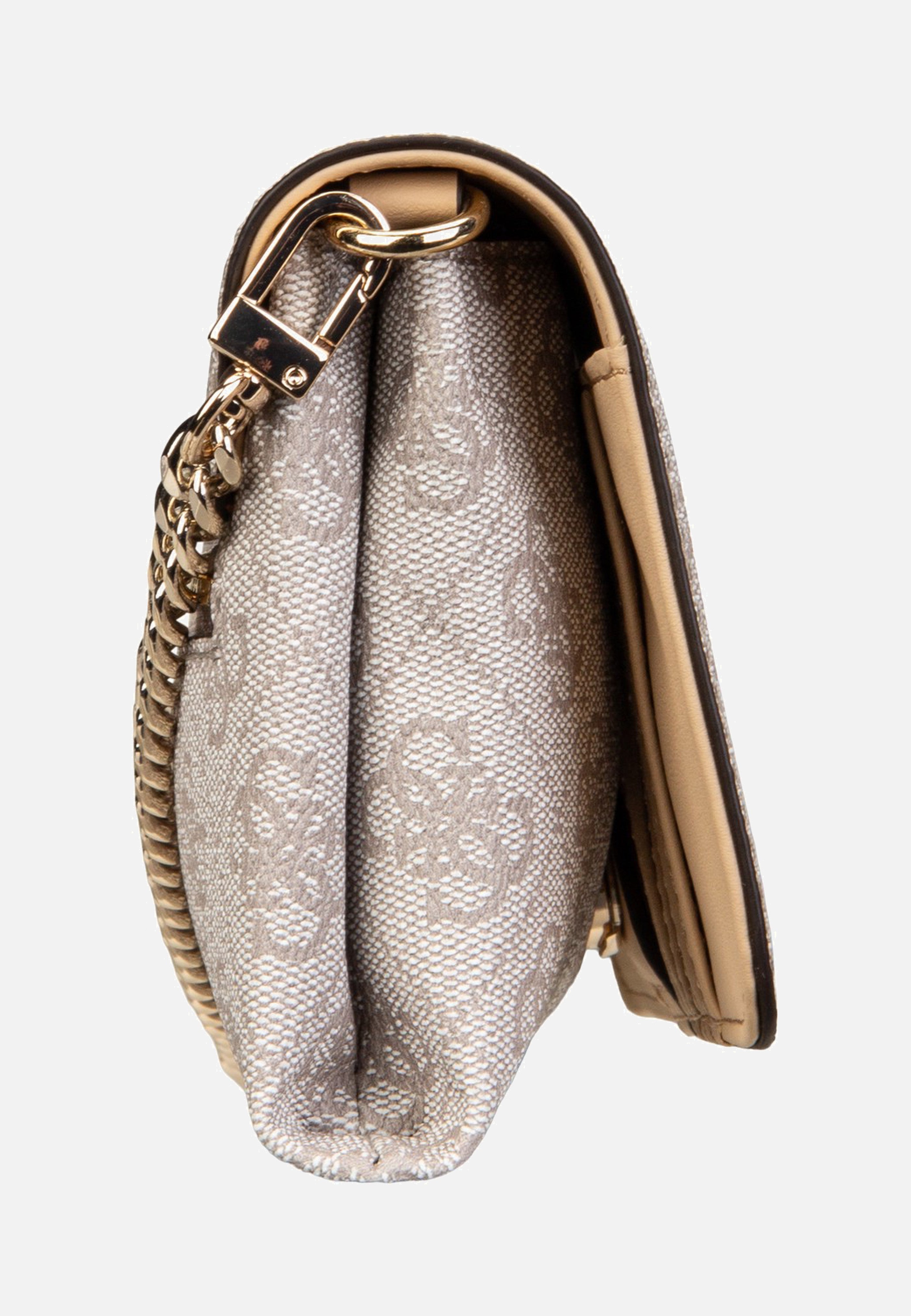 Guess - Noelle II Xbody Flap Organizer Dark Oak - Clutch | Women-Image