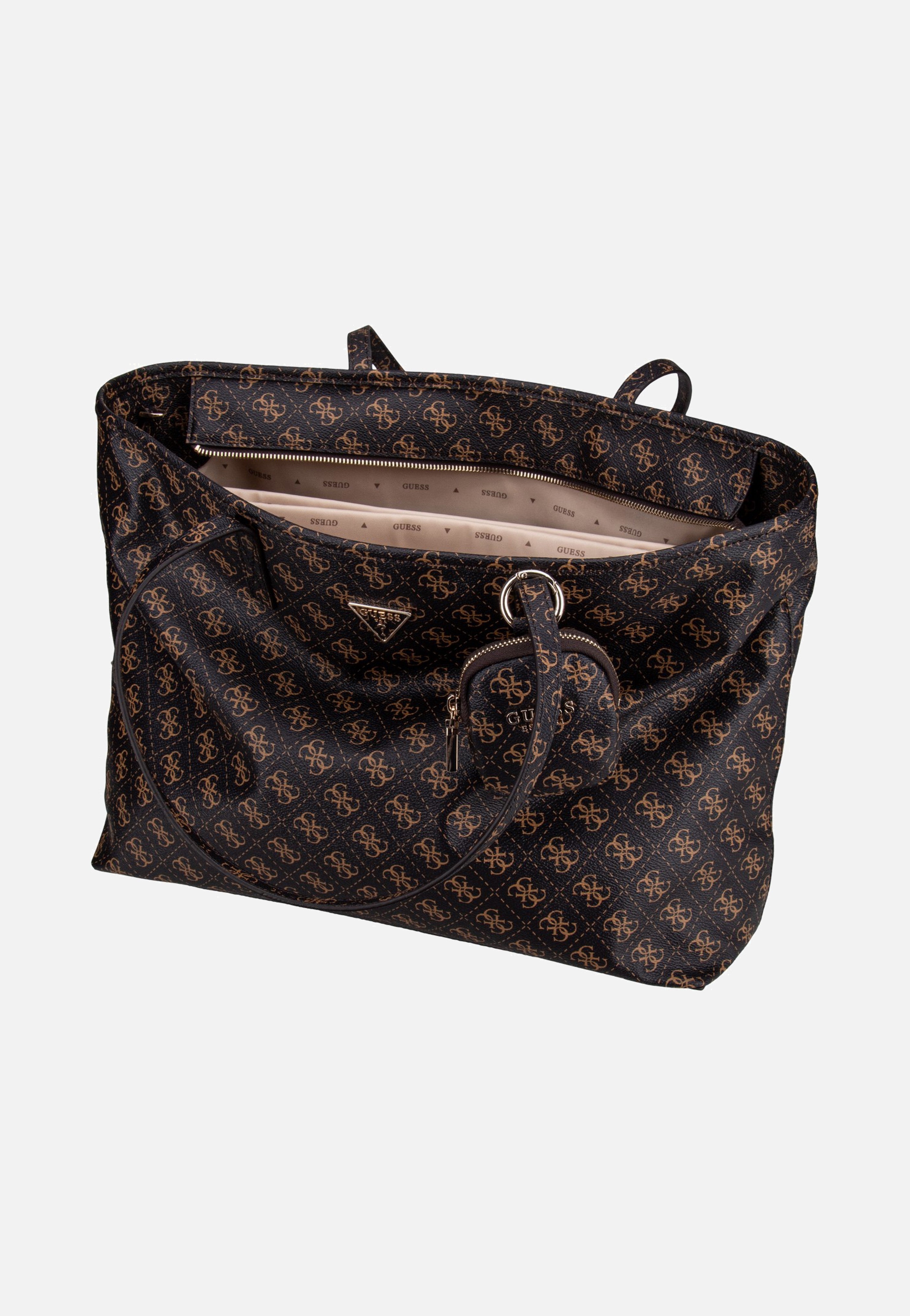 Guess - Power Play II Large Tech TO Lo Brown Logo - Shopper | Women-Image