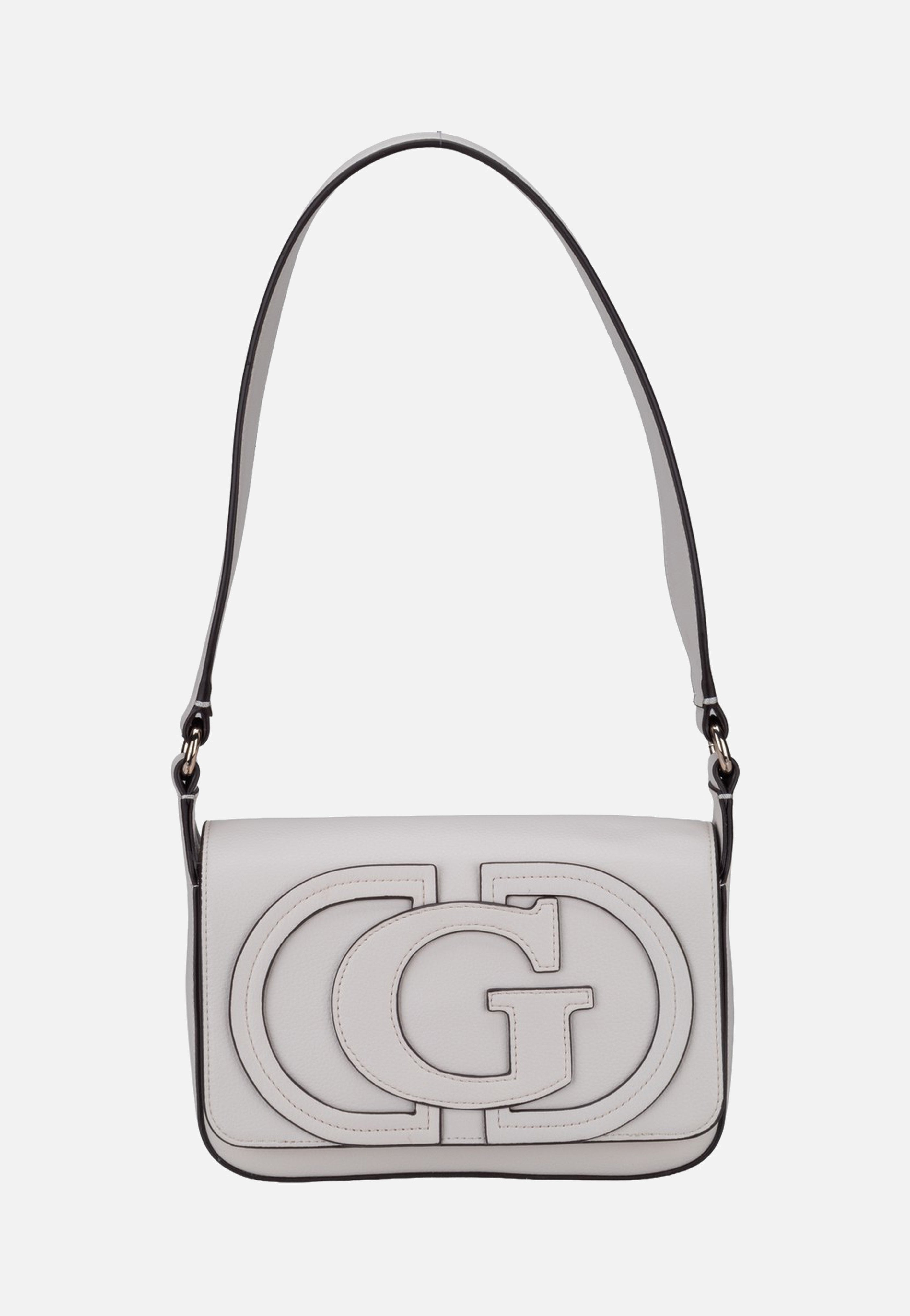Guess Ruby Flap 40190 Off White Shoulder Bag