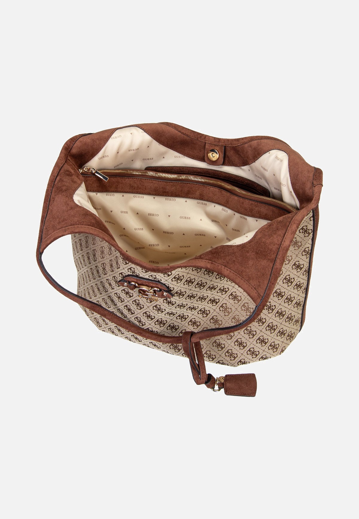 Guess Samantha Girlfriend 13230 Latte Logo/Brown Comprador