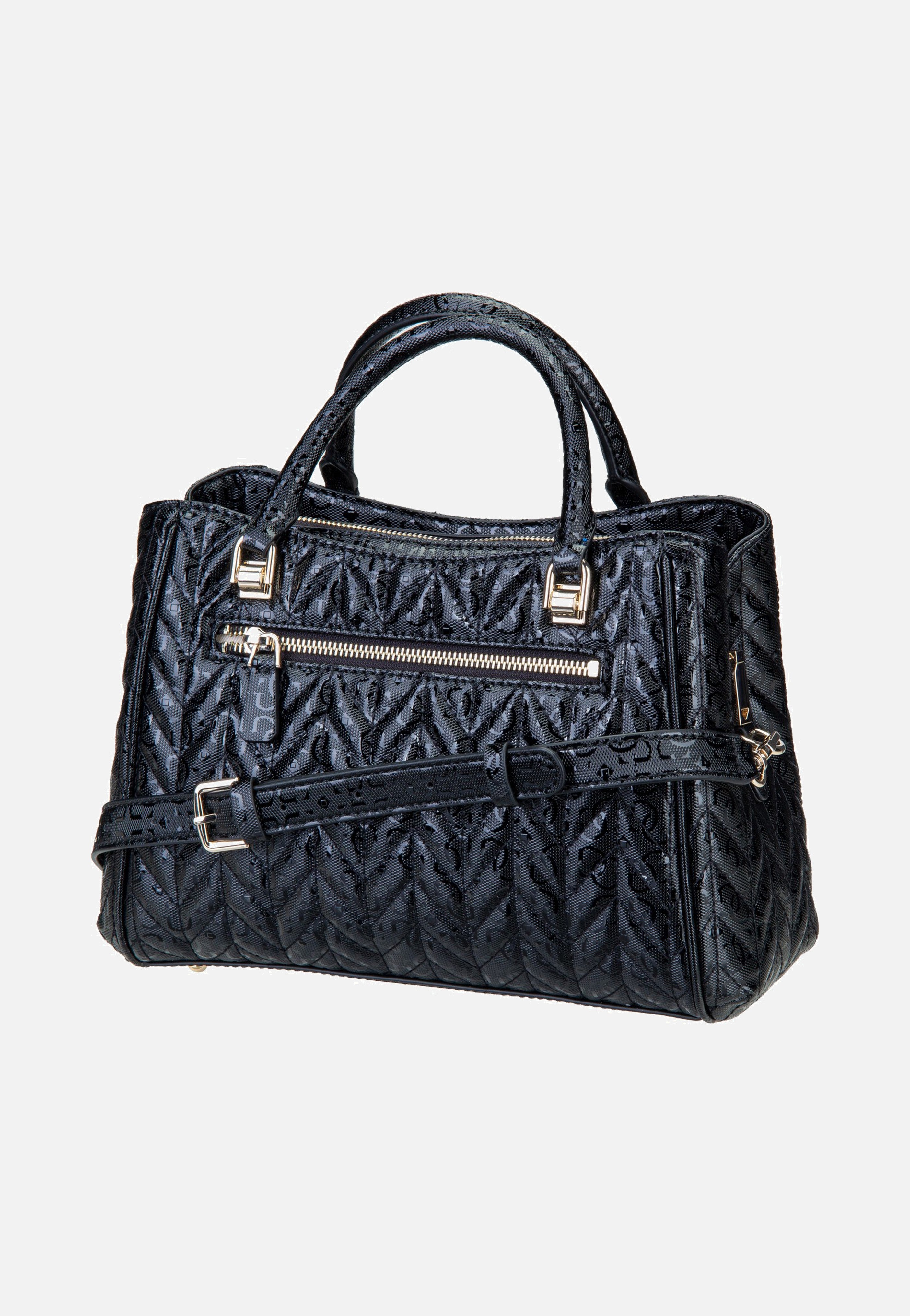 Guess Stacey Girlfriend 41060 Black Satchel
