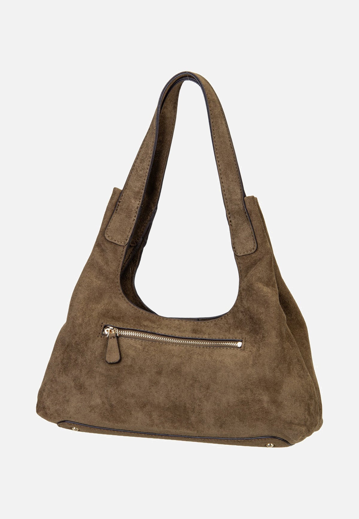 Guess Sunset Small Suede 14010 Olive Bolso de hombro