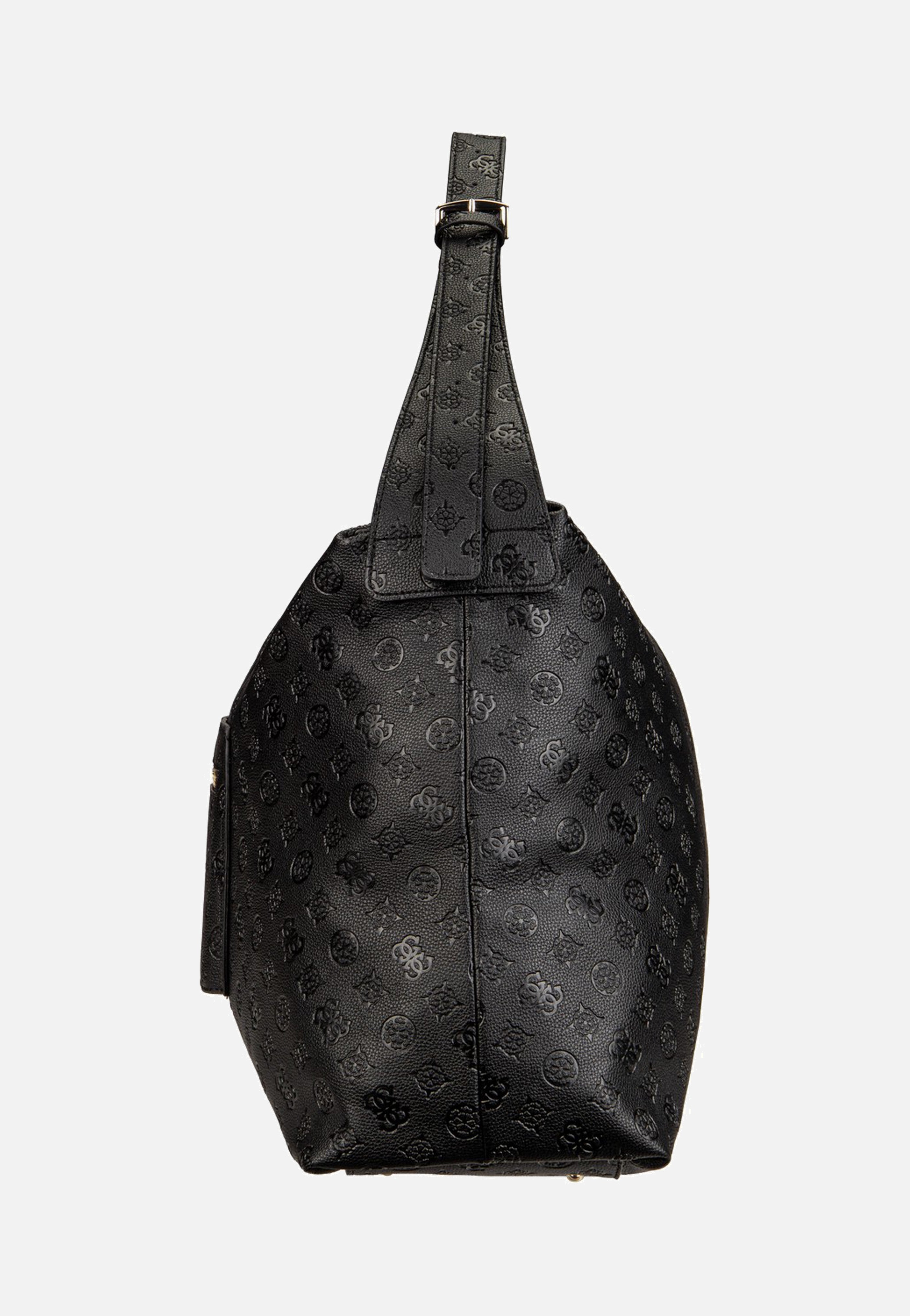 Guess - Wilder Oversized Hobo Black - Hobo Bag | Women-Image