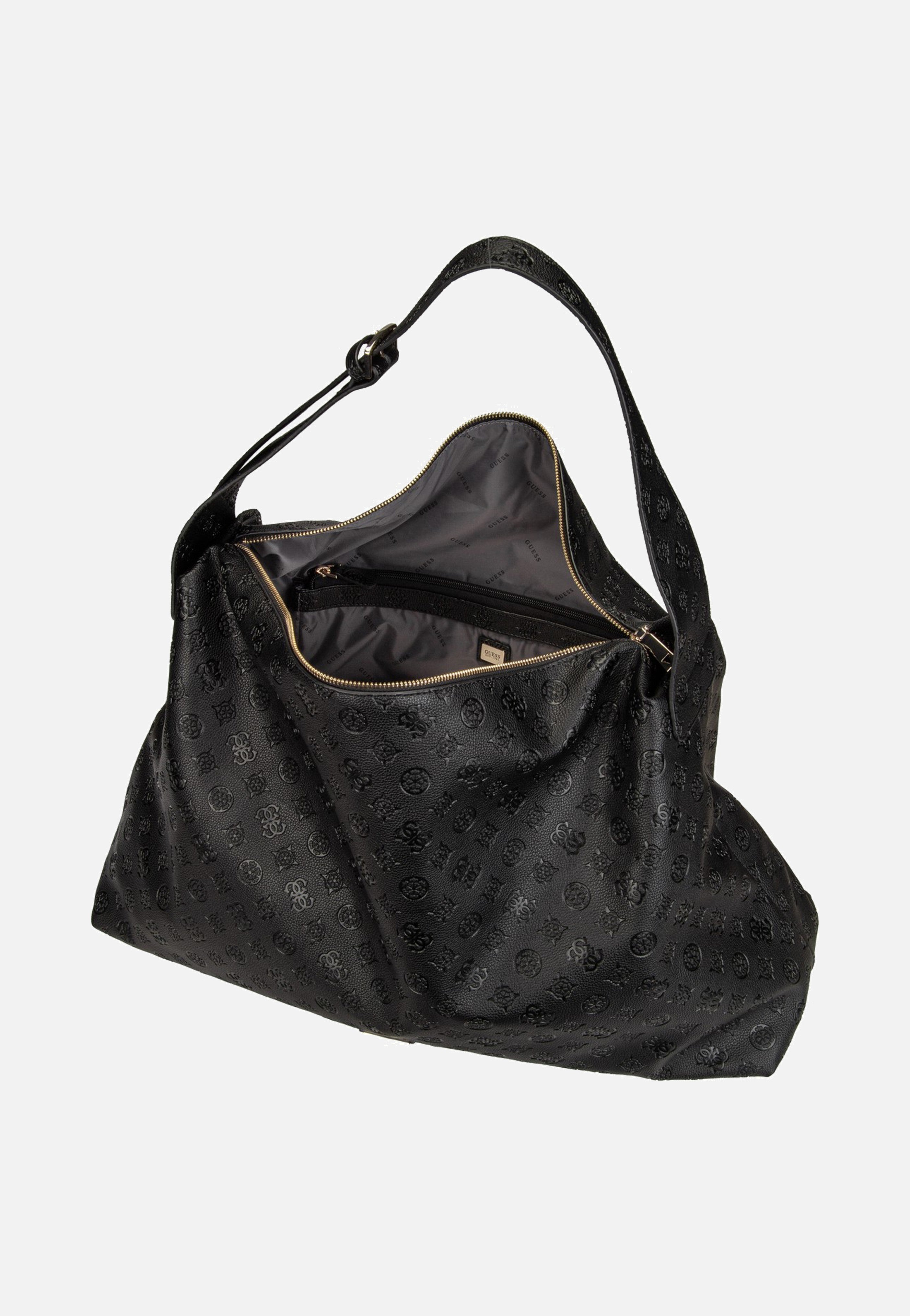 Guess - Wilder Oversized Hobo Black - Hobo Bag | Women-Image