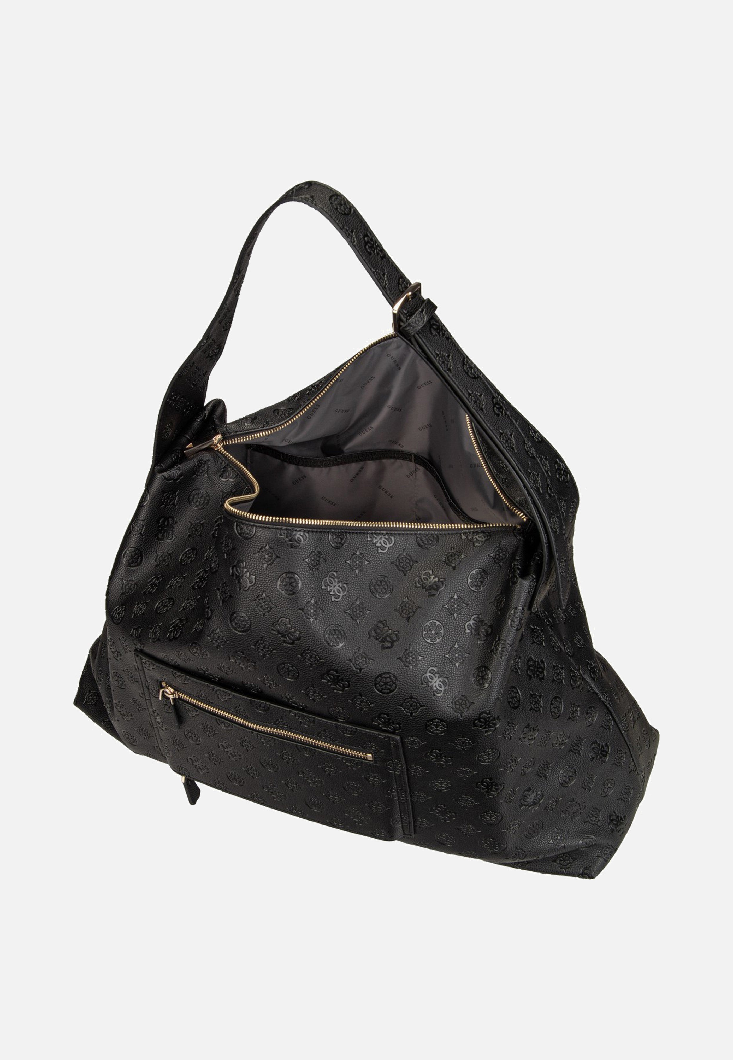 Guess - Wilder Oversized Hobo Black - Hobo Bag | Women-Image