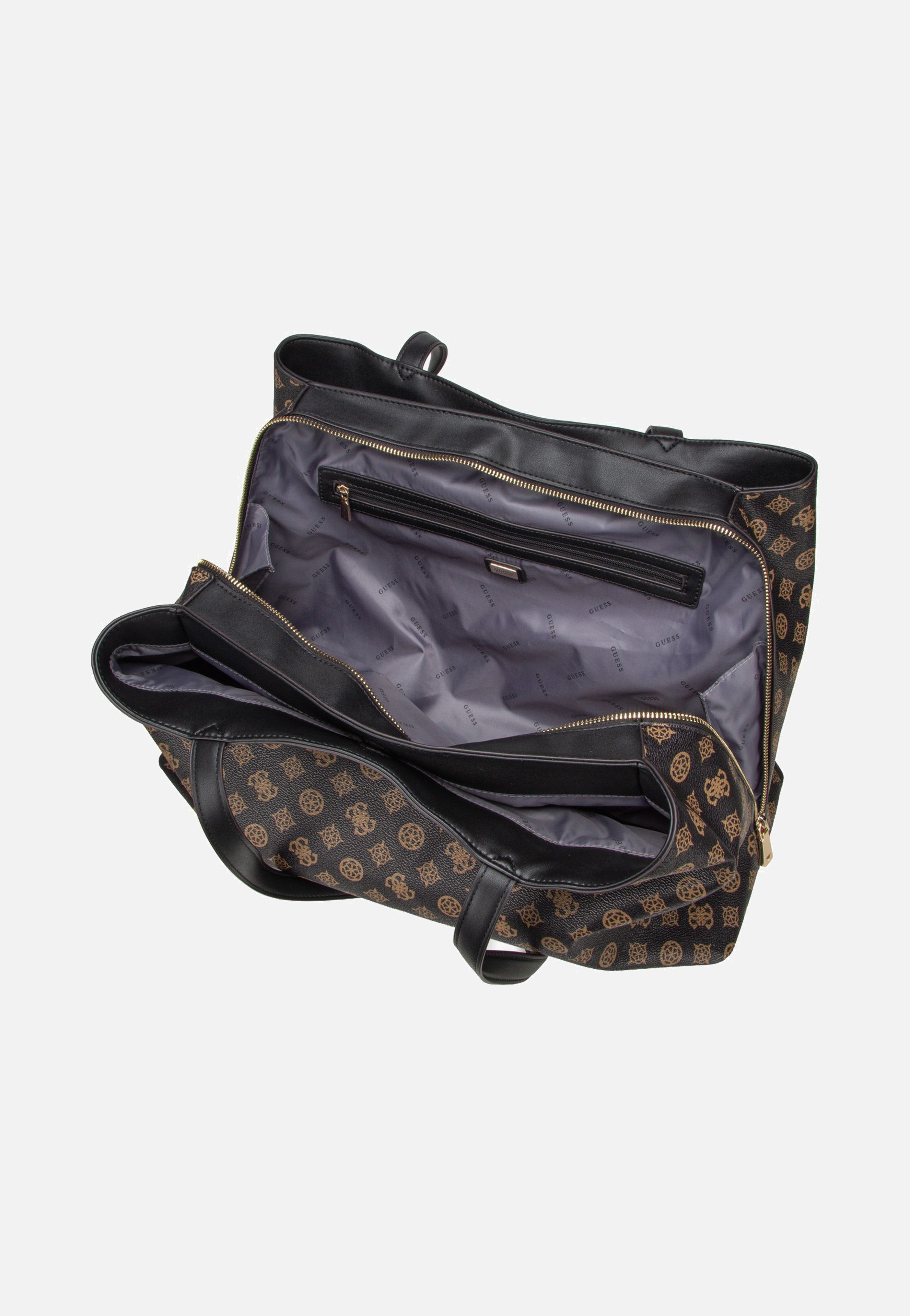 Guess - Wilder Tri Compartment Tote Brown - Shopper | Women-Image