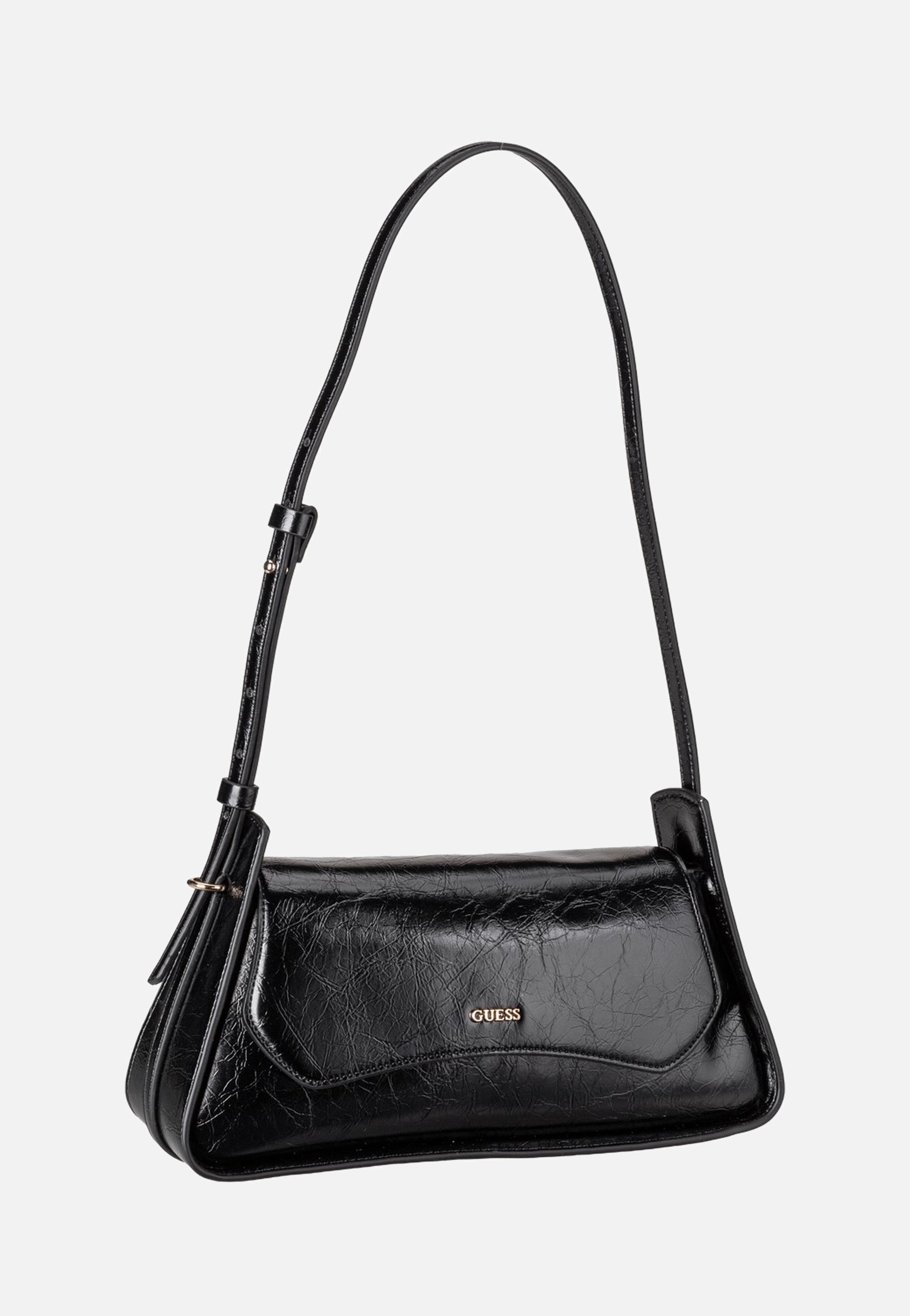 Guess Xena Flap 31190 Black Shoulder Bag