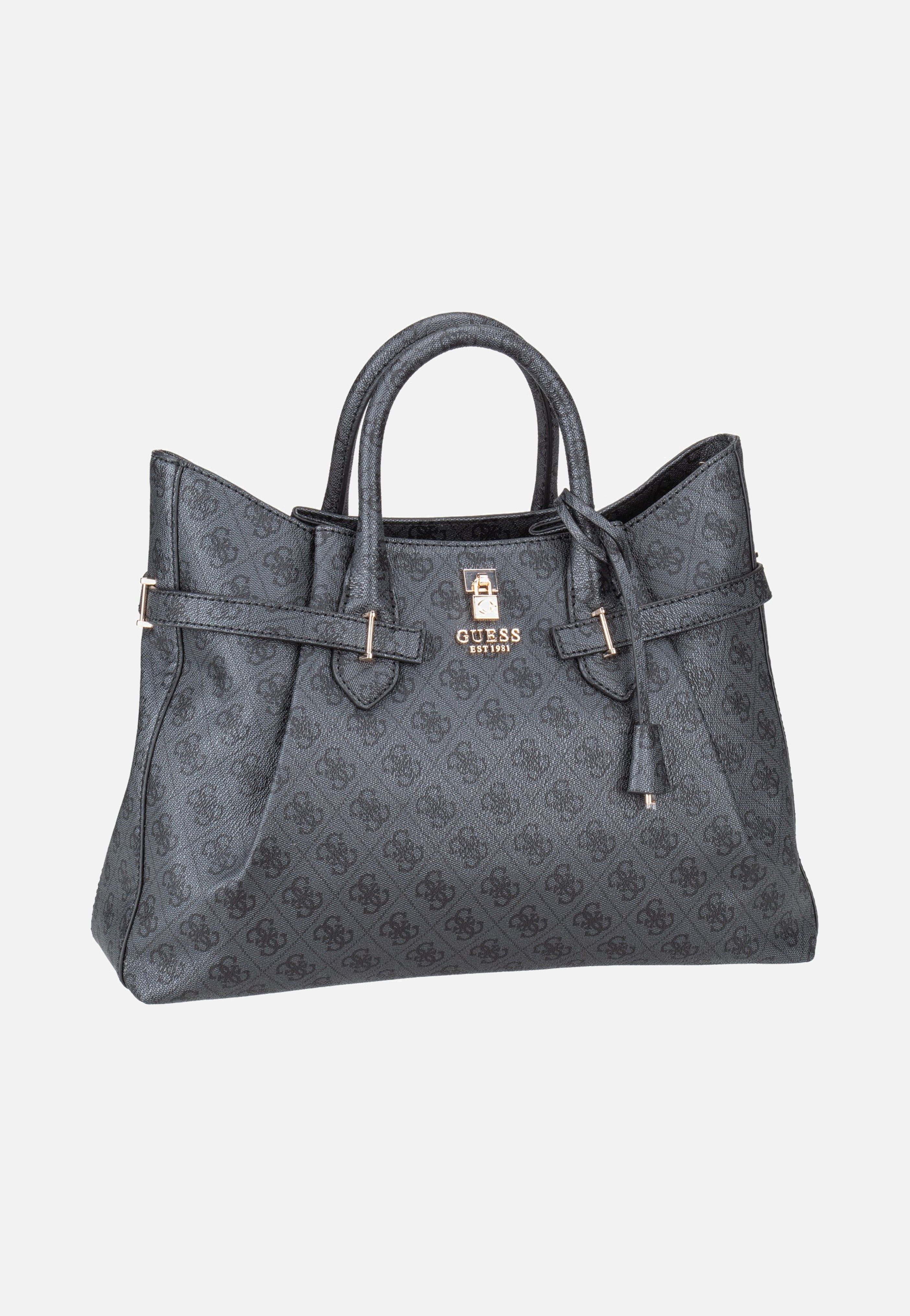 Guess Yesba Girlfriend Coal Logo Satchel