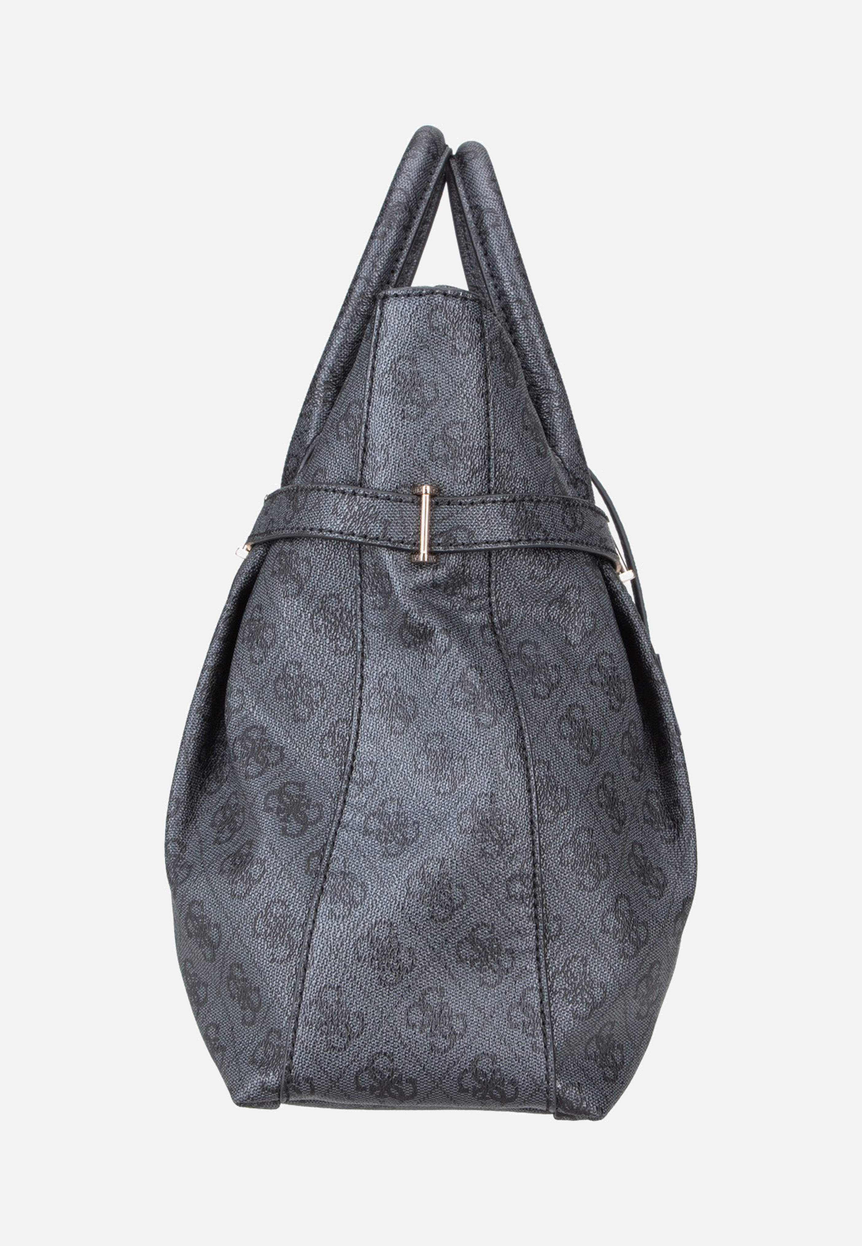 Guess Yesba Girlfriend Coal Logo Satchel