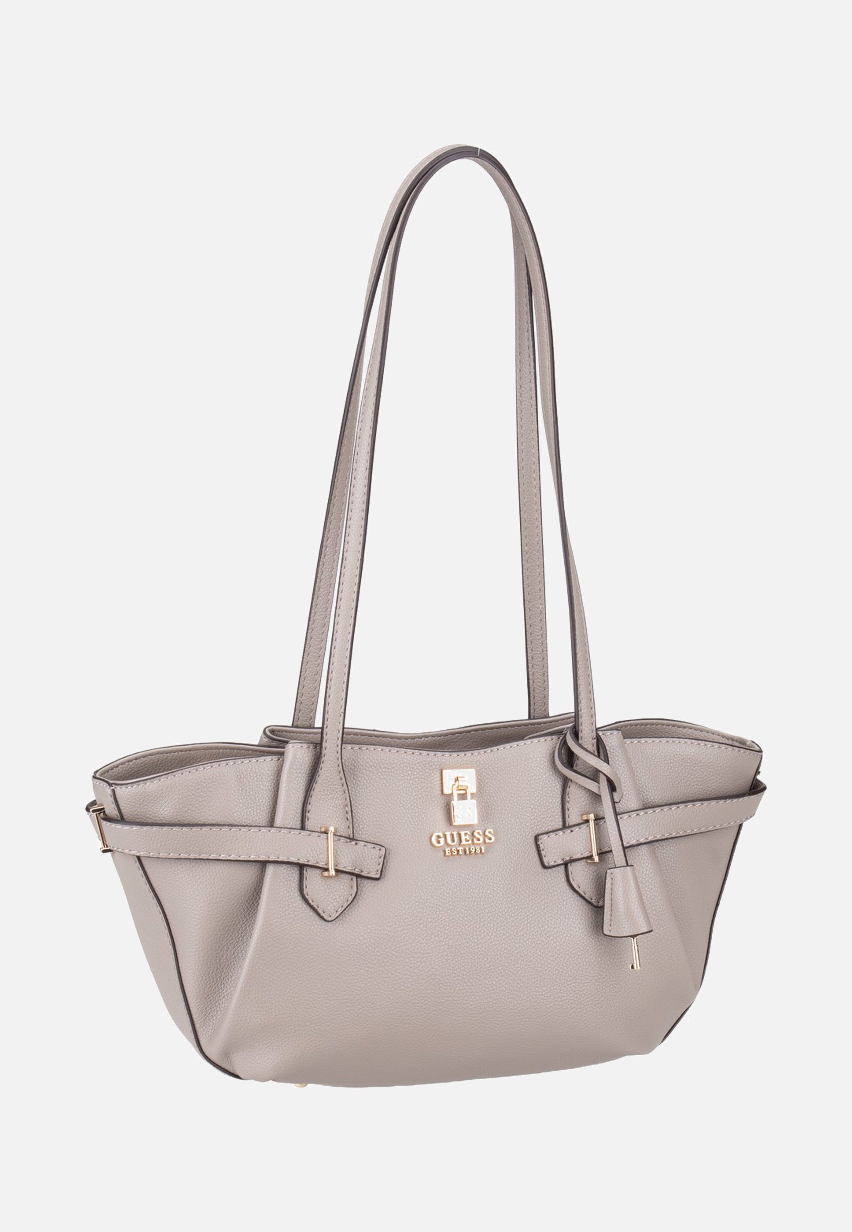 Guess Yesba Girlfriend Shoulder Dark Taupe Shoulder Bag