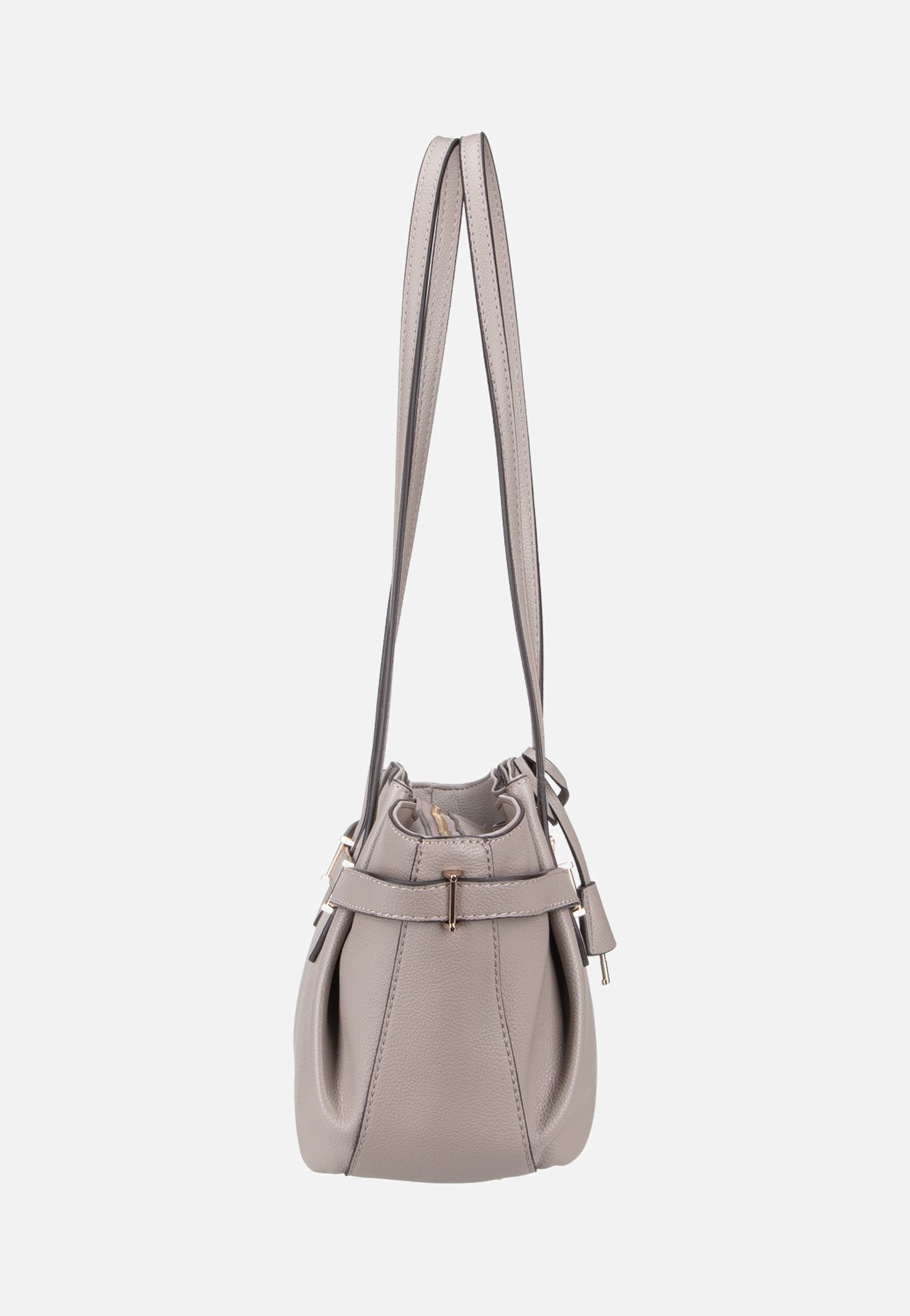 Guess Yesba Girlfriend Shoulder Dark Taupe Shoulder Bag