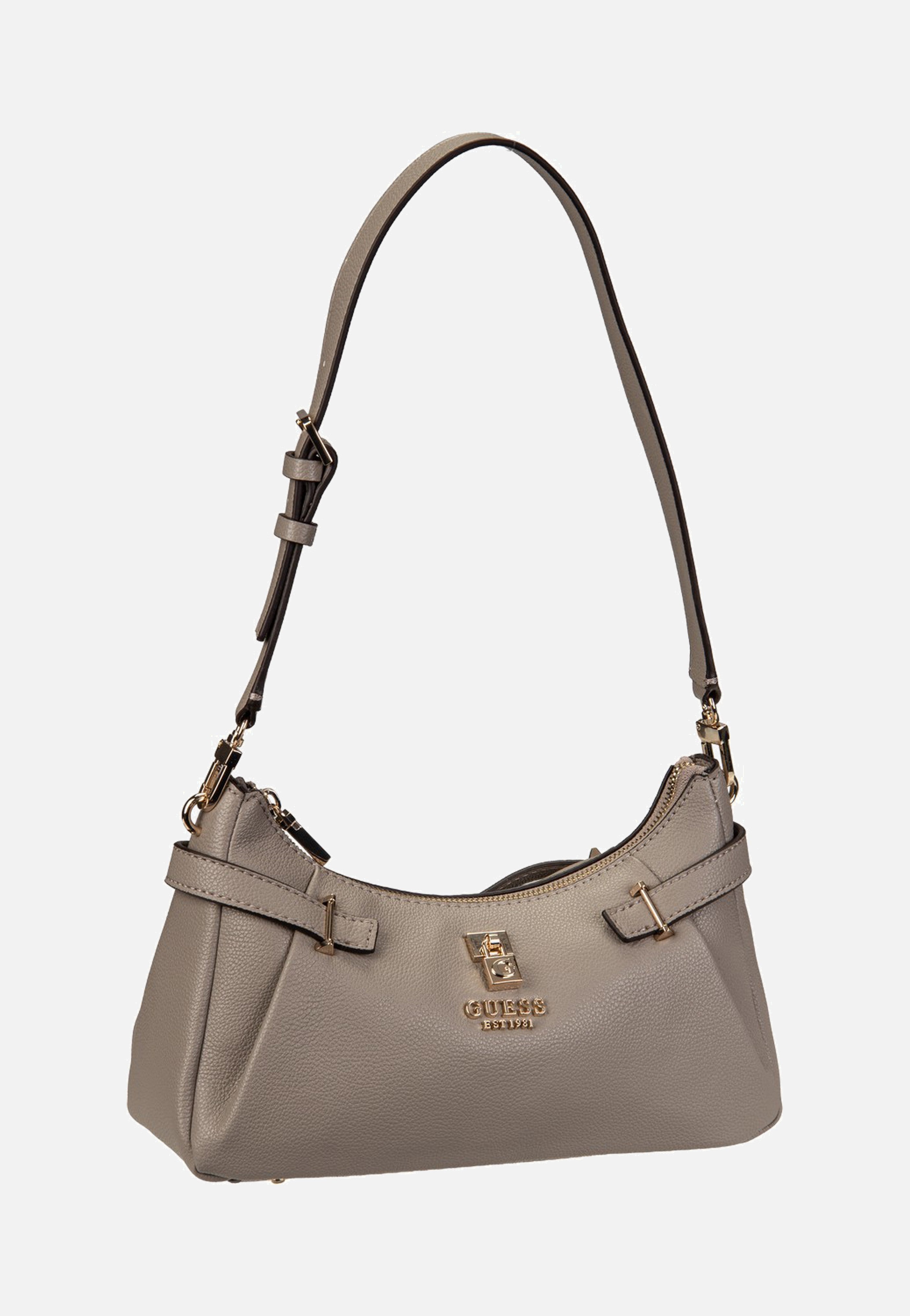 Guess Yesba Shoulder Bag Dark Taupe Shoulder Bag