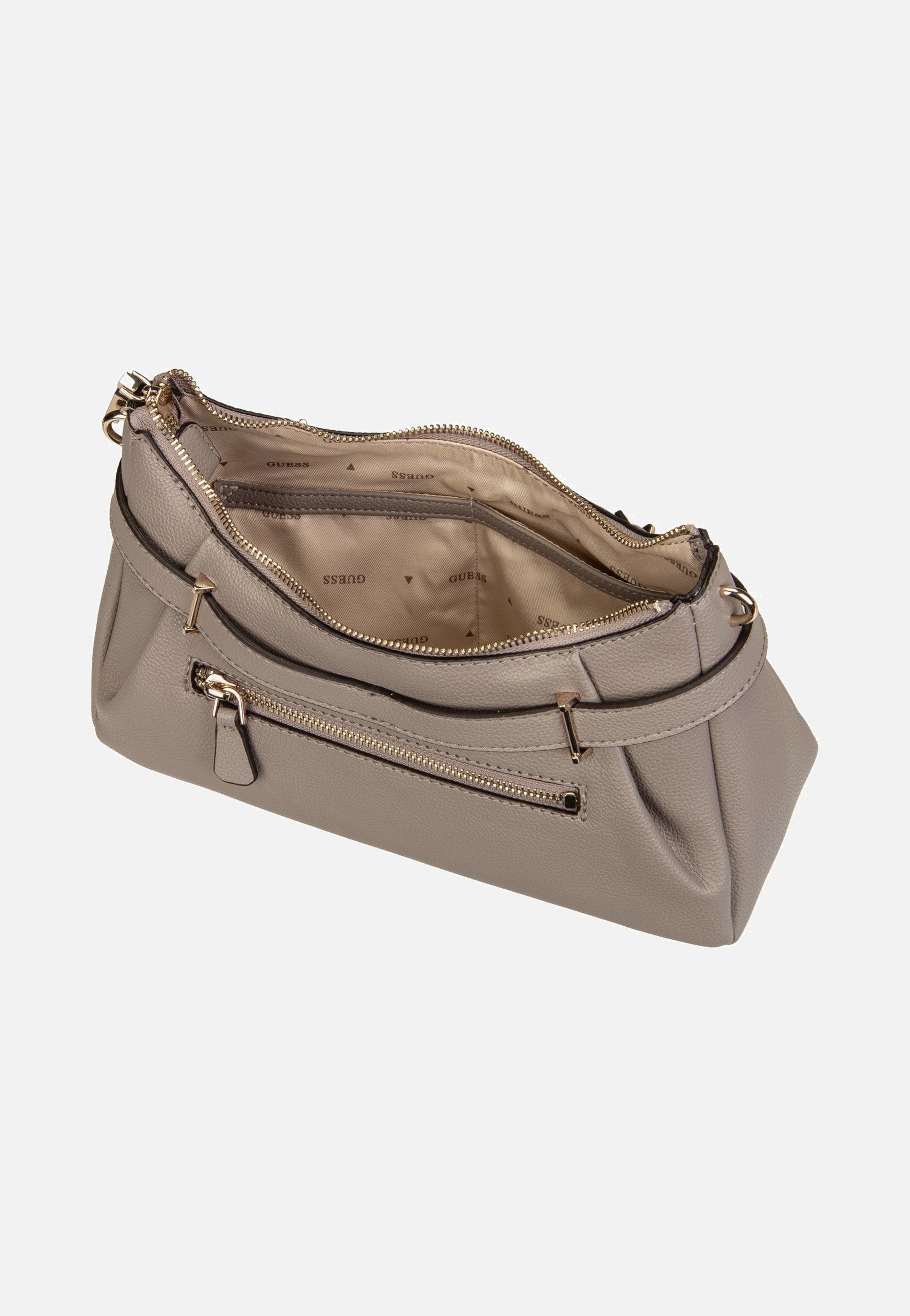 Guess Yesba Shoulder Bag Dark Taupe Shoulder Bag