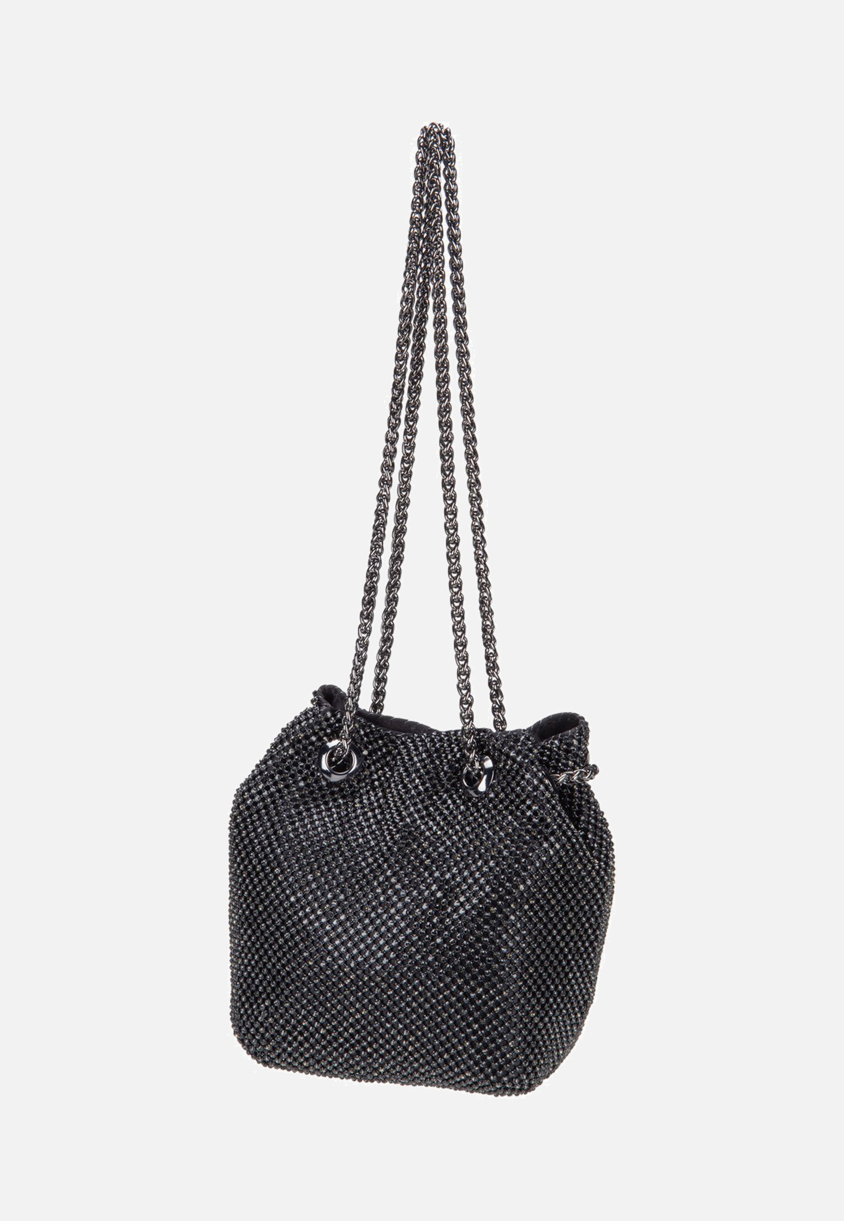 Guess Zalina Black Pouch Bag