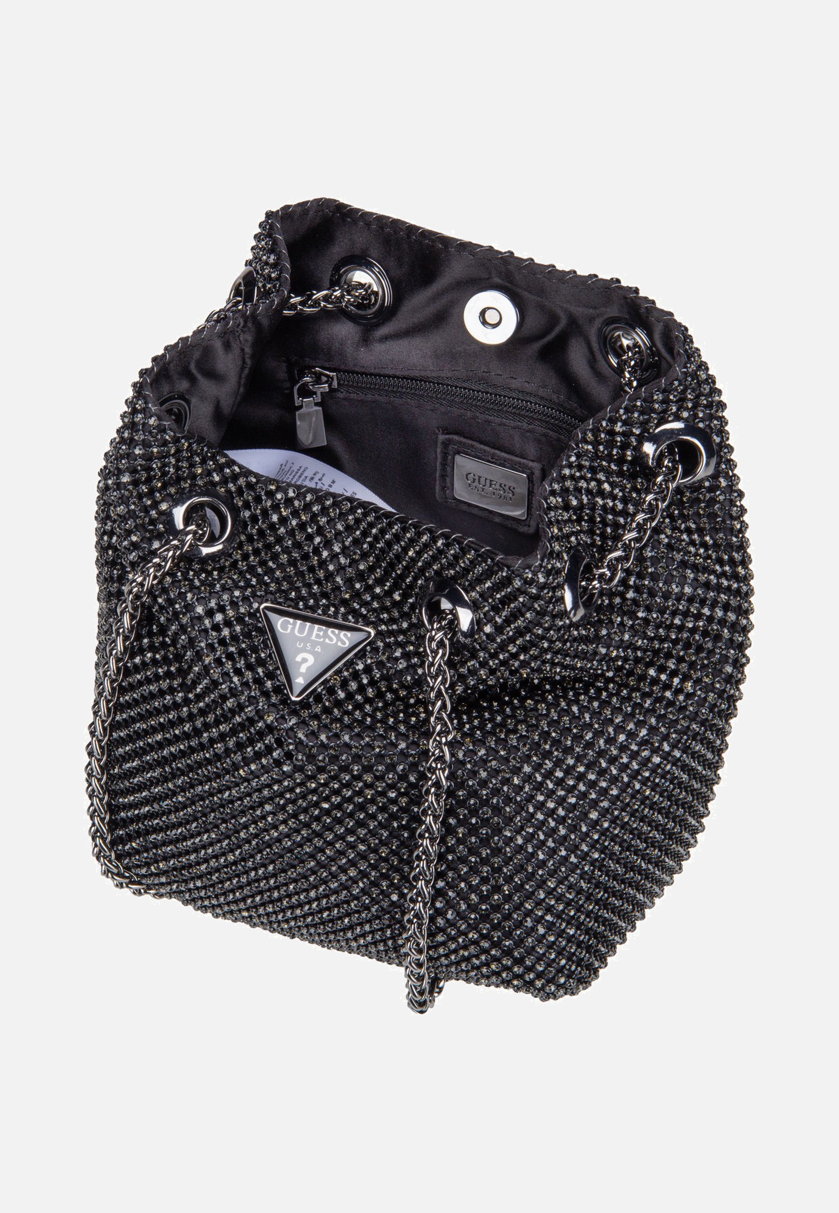 Guess Zalina Black Pouch Bag
